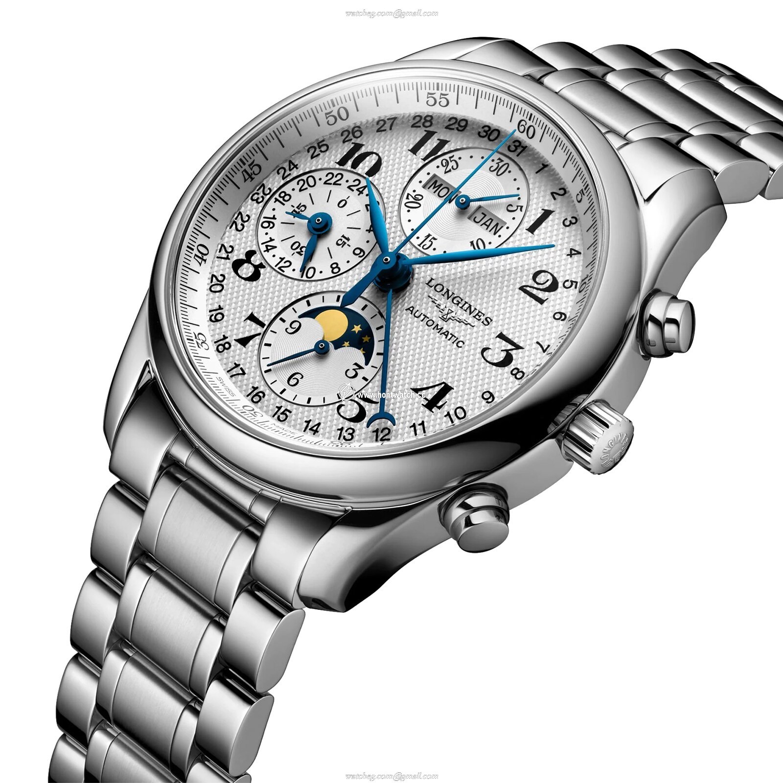 Longines Master Collection L26734786 - 40mm Automatic Watch - White Dial - Image 2