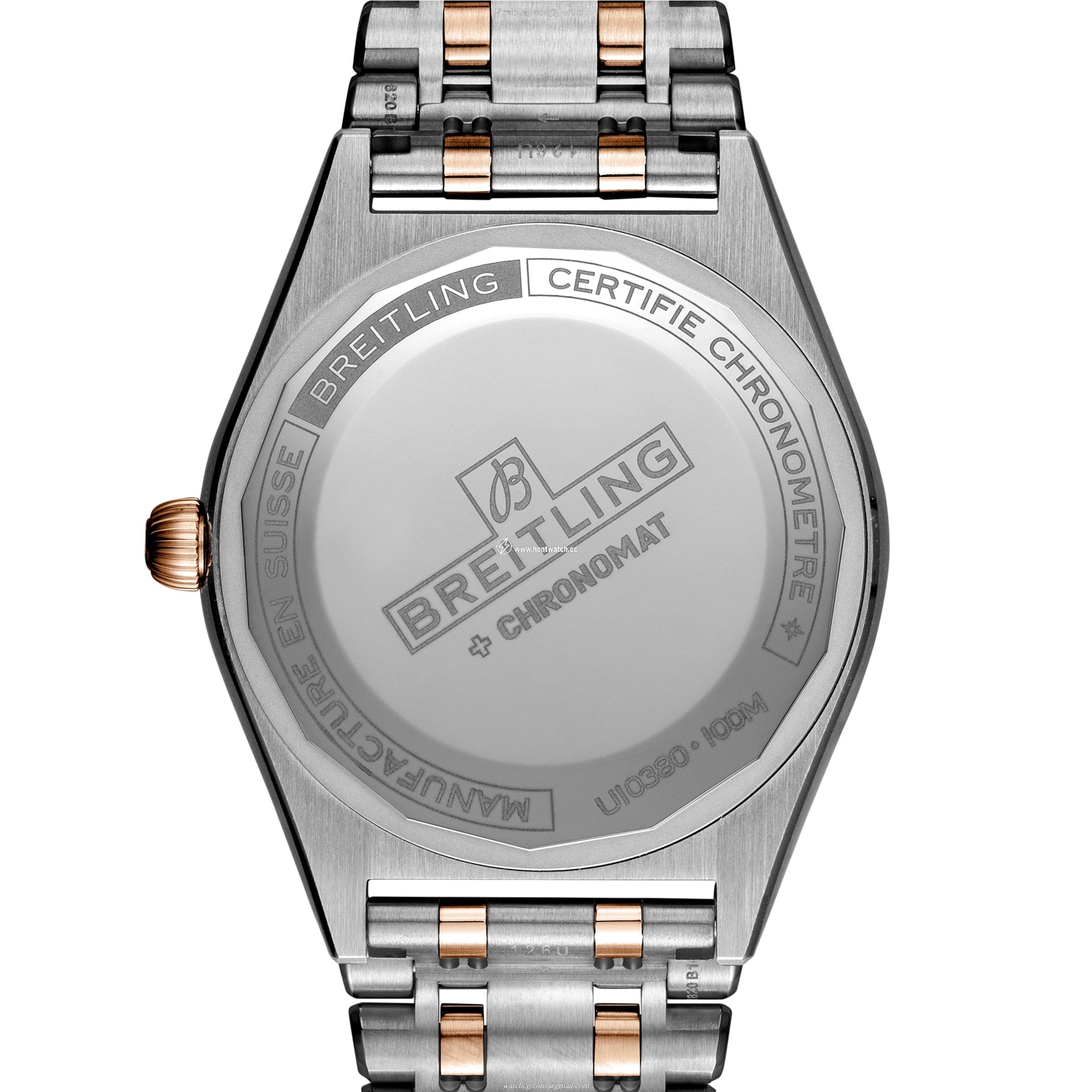 Breitling Chronomat 36mm Automatic - Copper Dial & Diamond Bezel - Image 2