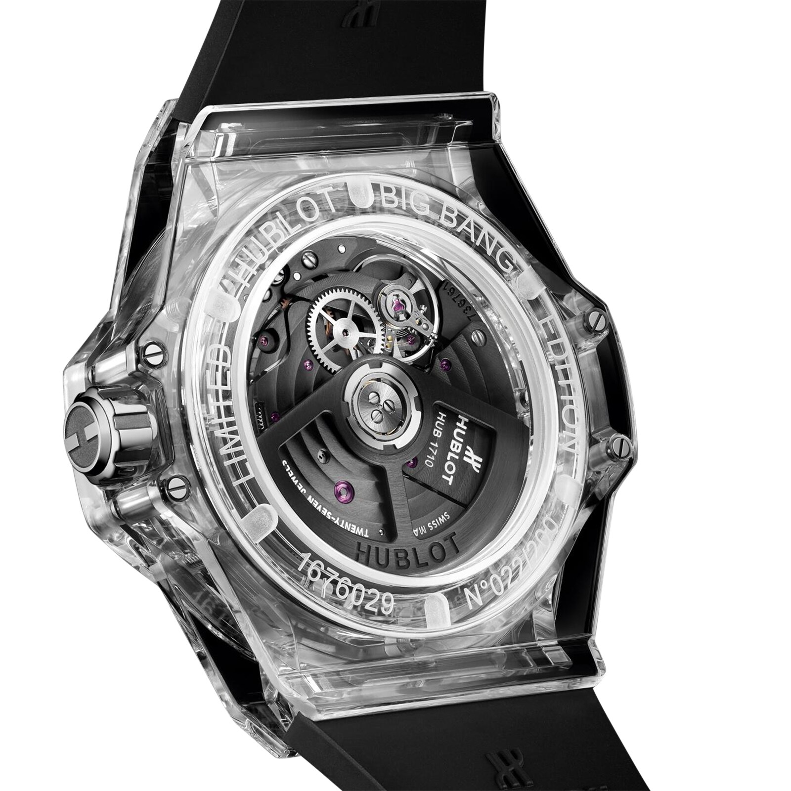 Hublot Big Bang 465.JX Sapphire Skeleton | 39mm Automatic | Diamond Bezel - Image 4