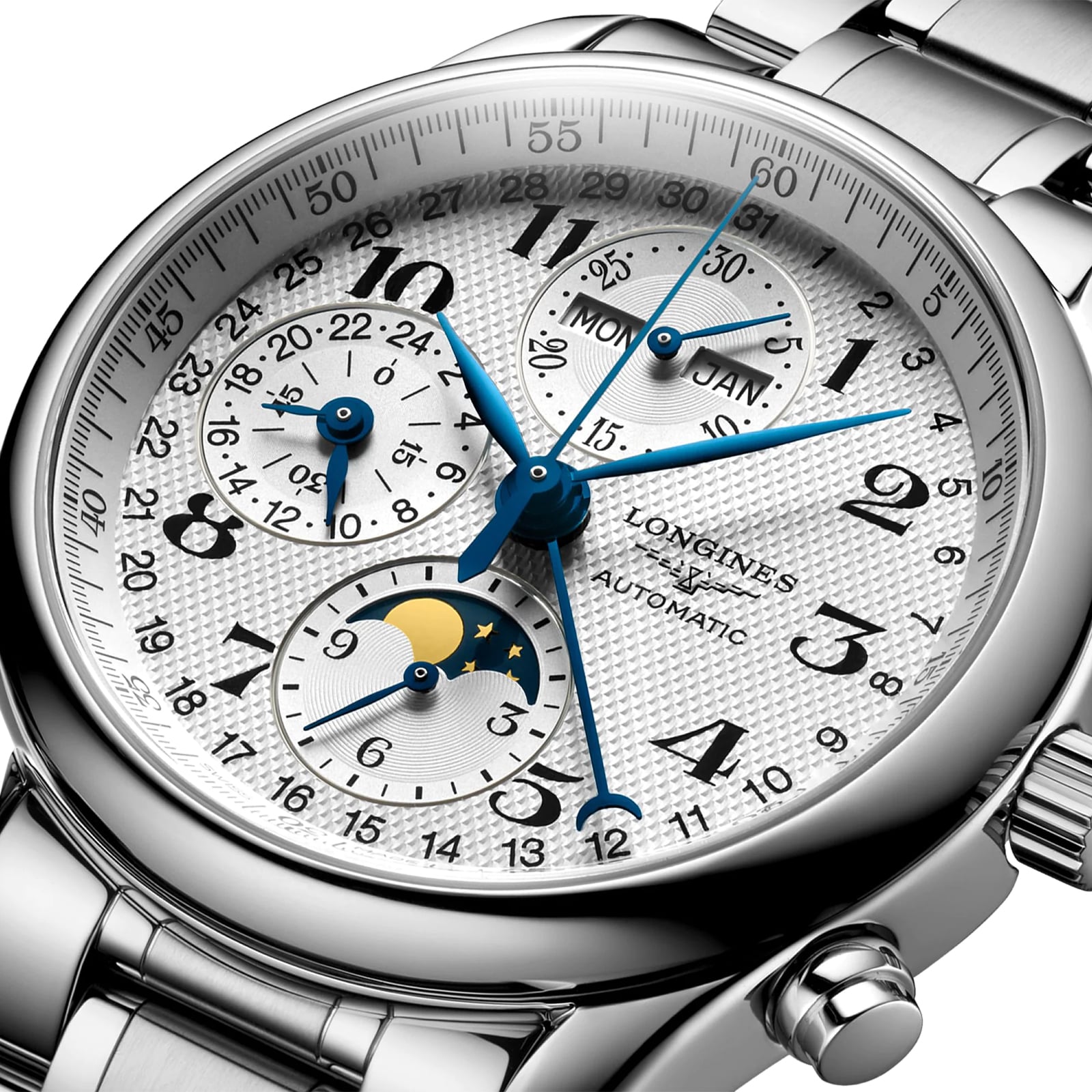 Longines Master Collection L26734786 - 40mm Automatic Watch - White Dial - Image 3