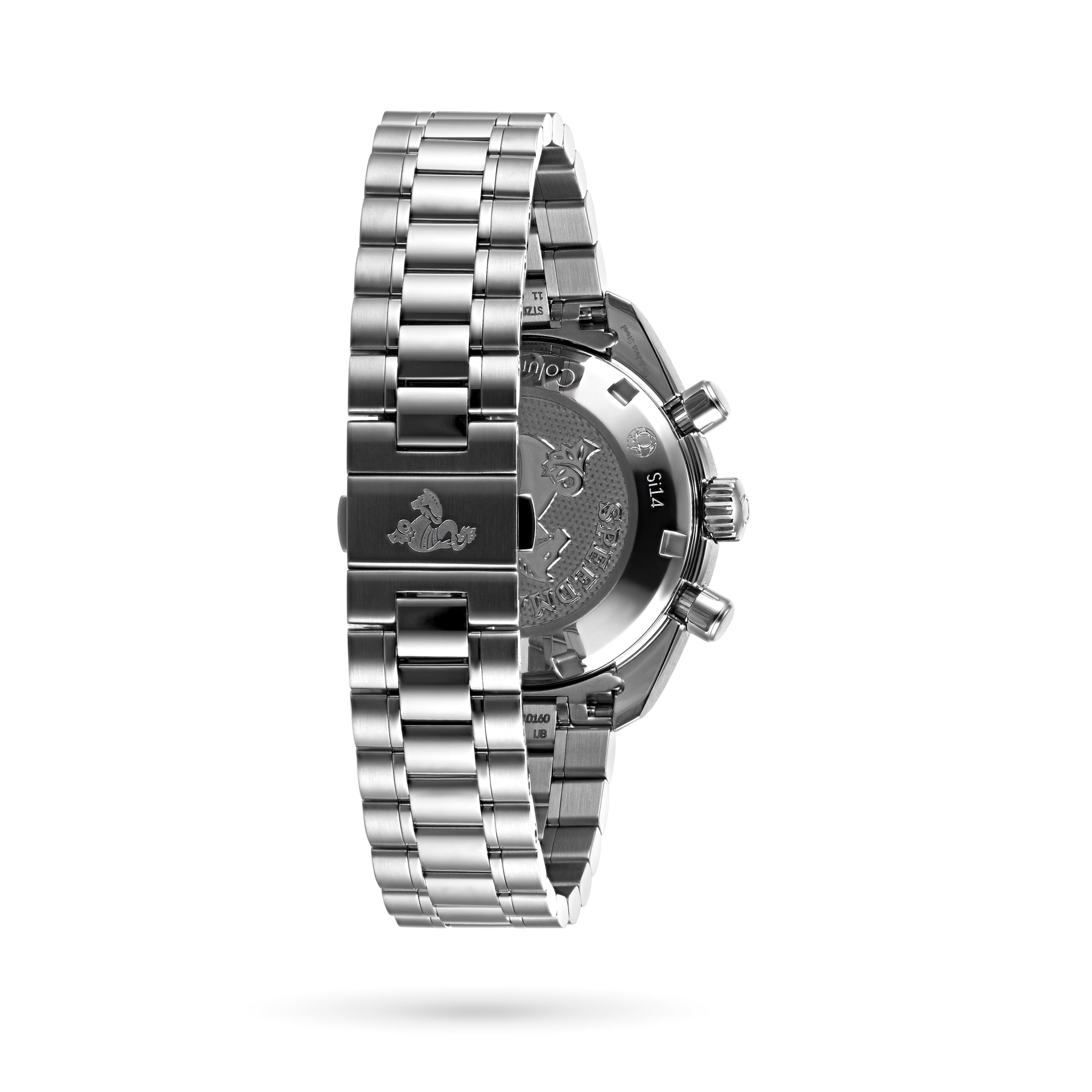 Omega Speedmaster 38mm Automatic Black Dial - Stainless Steel Watch - Image 3