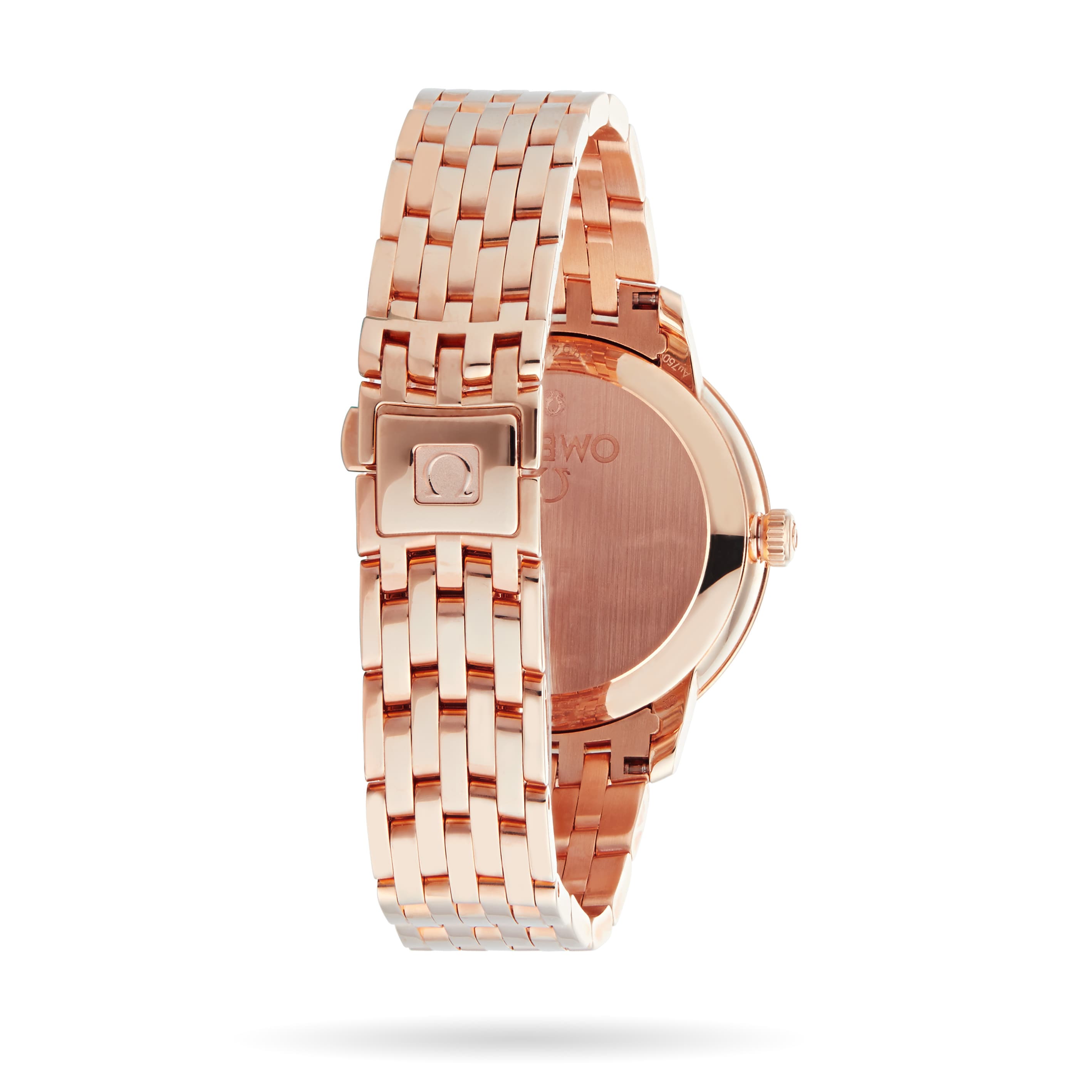 Omega De Ville 32.7mm Rose Gold Automatic Watch - Mother of Pearl Dial - Image 3