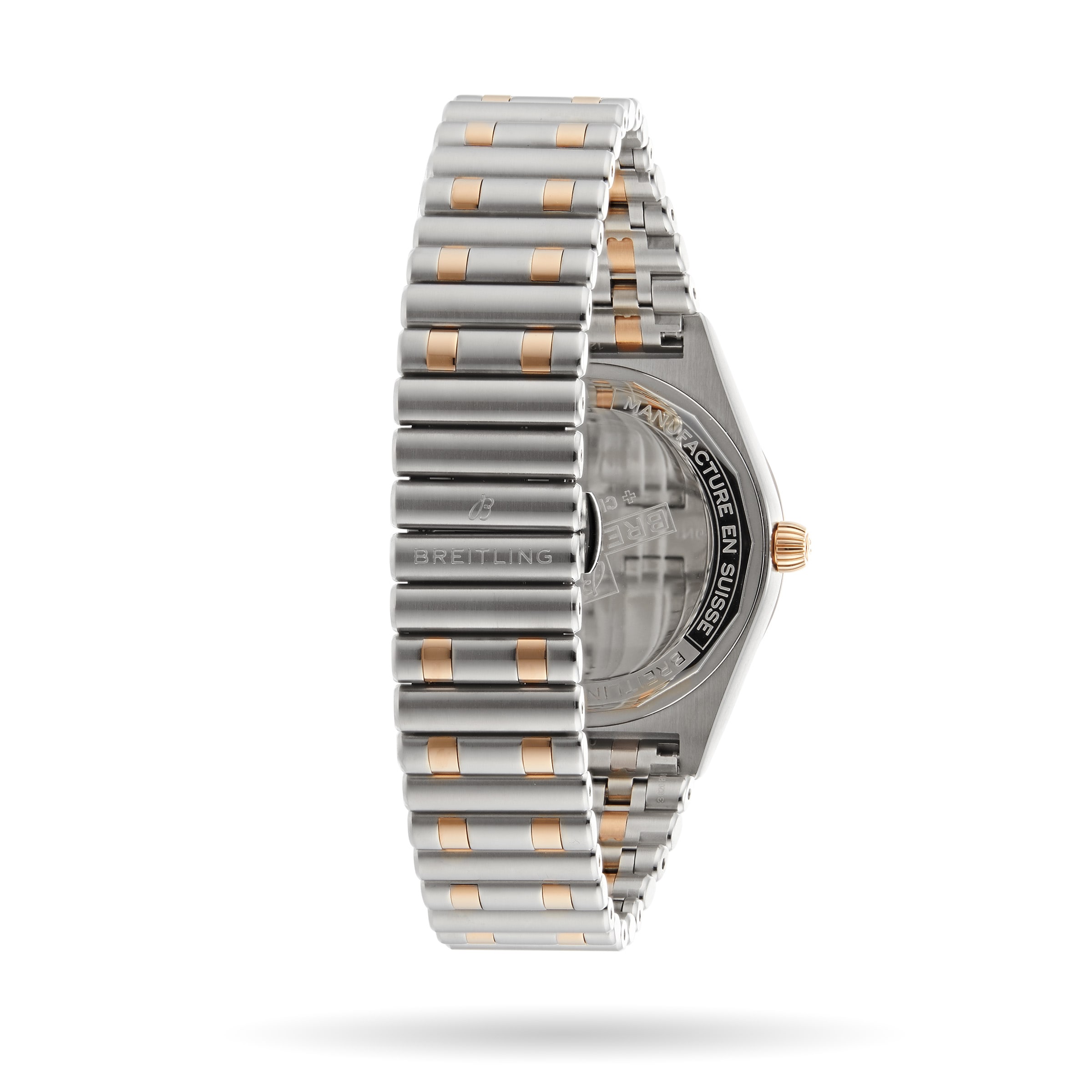 Breitling Chronomat 36mm Automatic Silver Dial - Stainless Steel & Rose Gold - Image 4