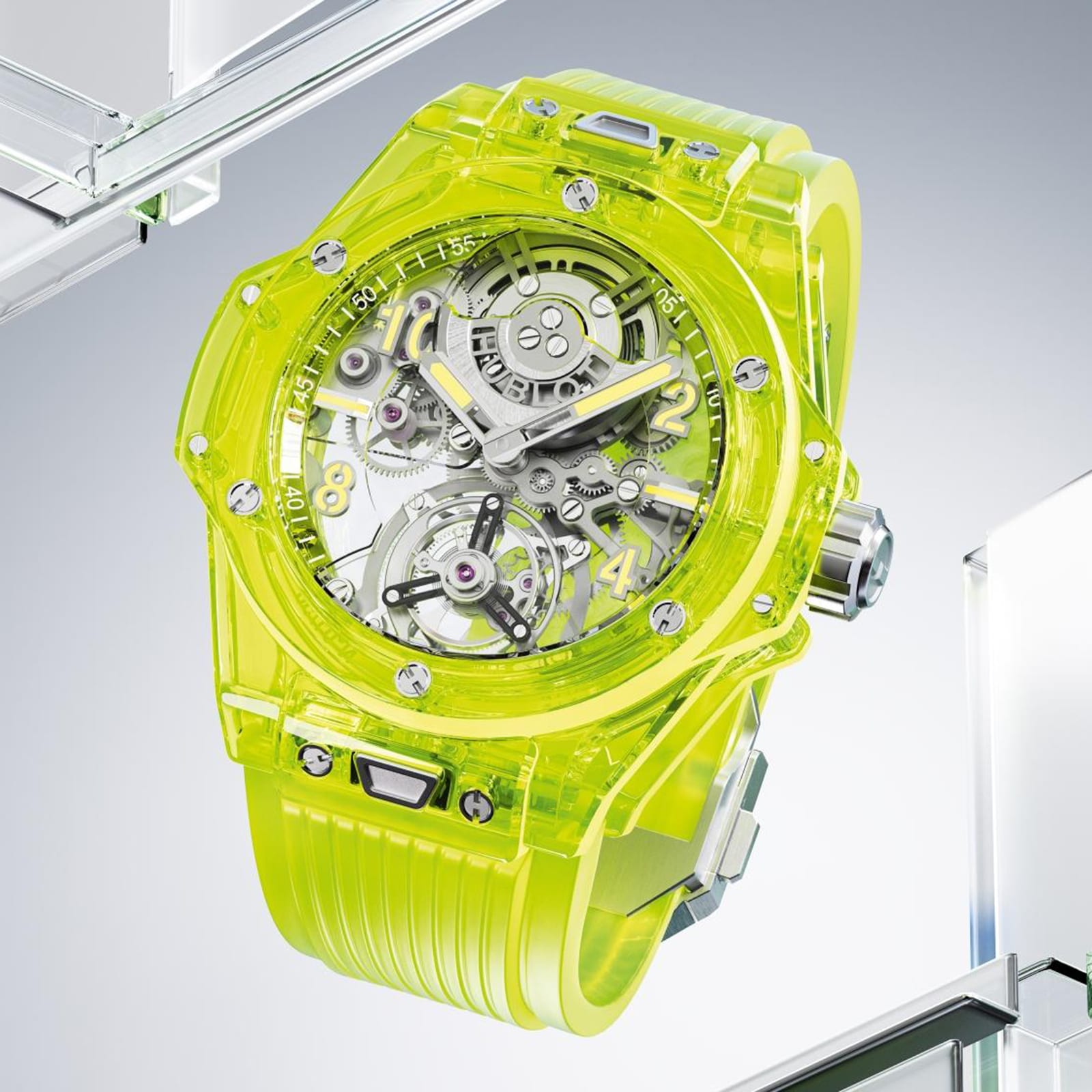 Hublot Big Bang 429.JY.0120.RT | 44mm Sapphire Skeleton Automatic Watch - Image 3