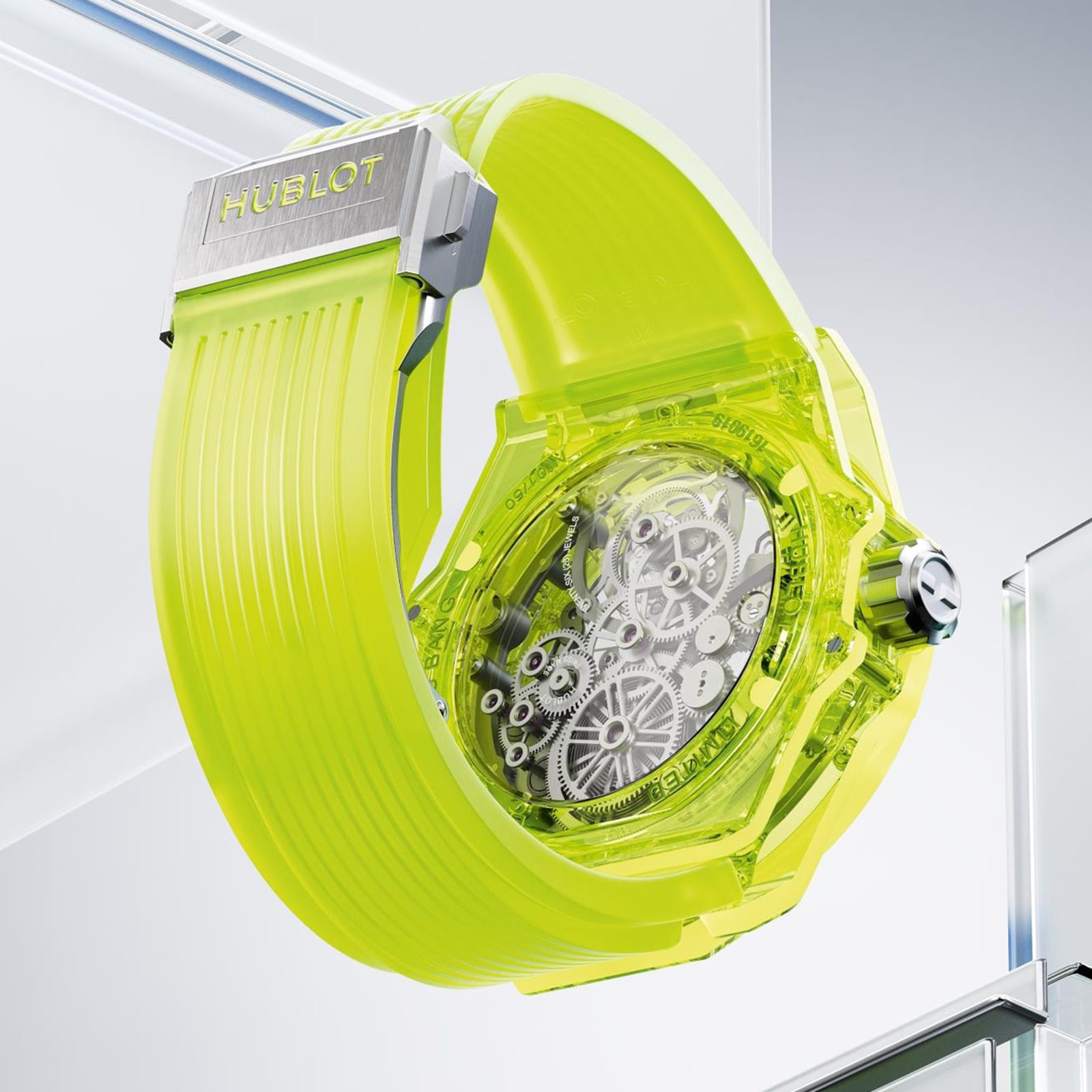 Hublot Big Bang 429.JY.0120.RT | 44mm Sapphire Skeleton Automatic Watch - Image 4