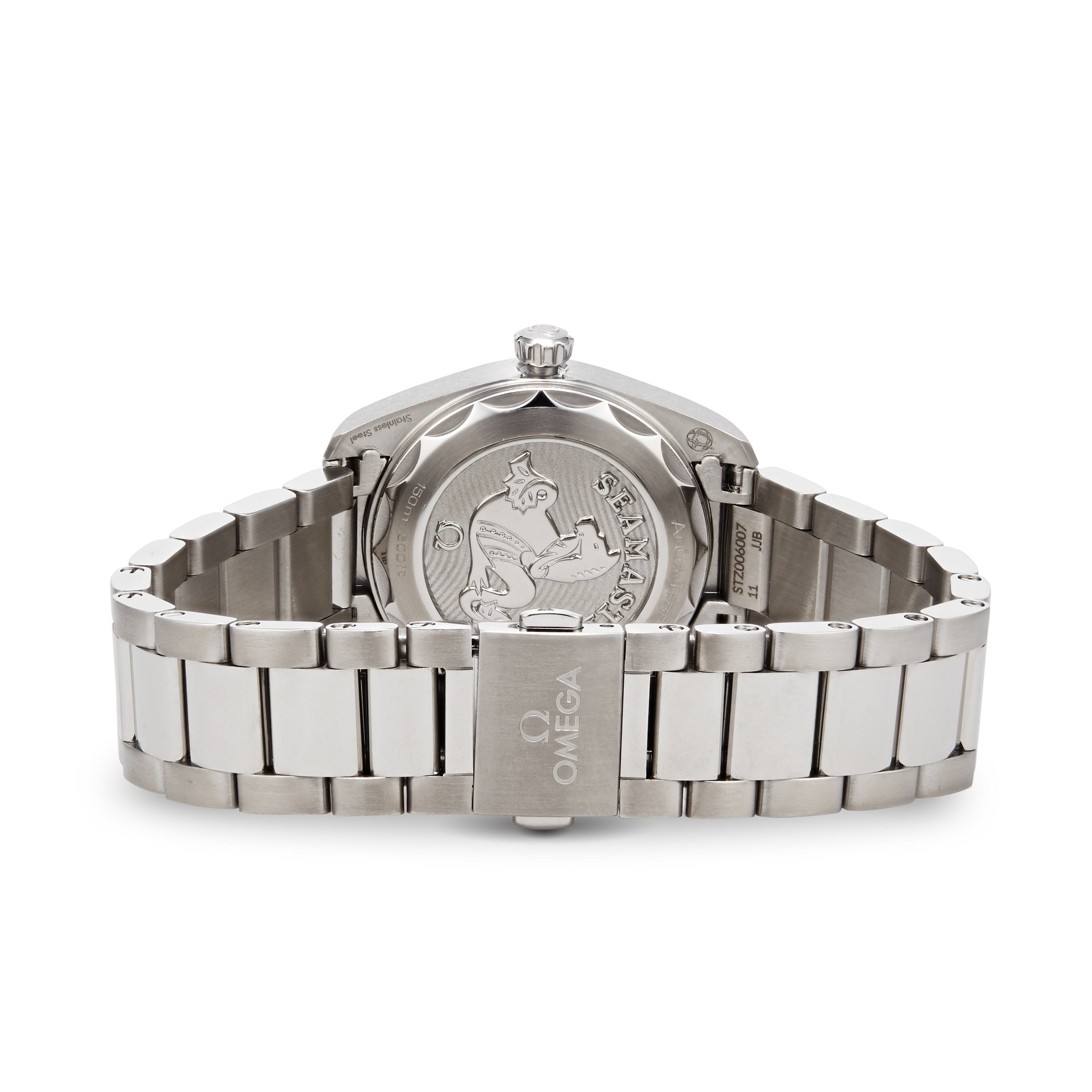 Omega Seamaster Aqua Terra 28mm Silver Dial Diamond Watch | Quartz - Image 3