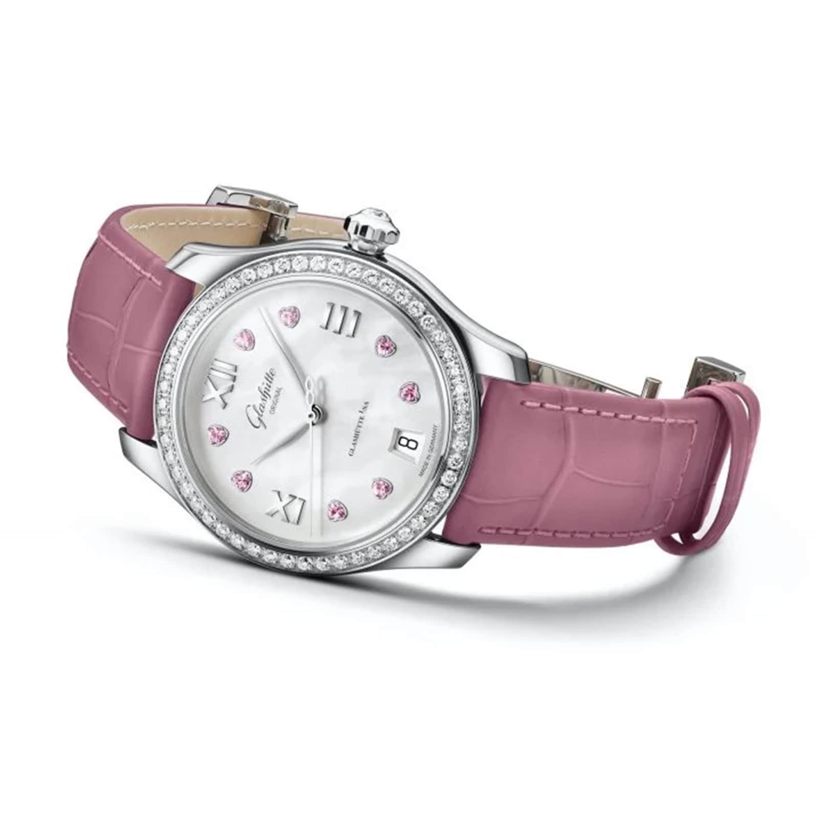 Glashutte Original Lady Serenade | 36mm Stainless Steel | Mother of Pearl Dial - Image 4