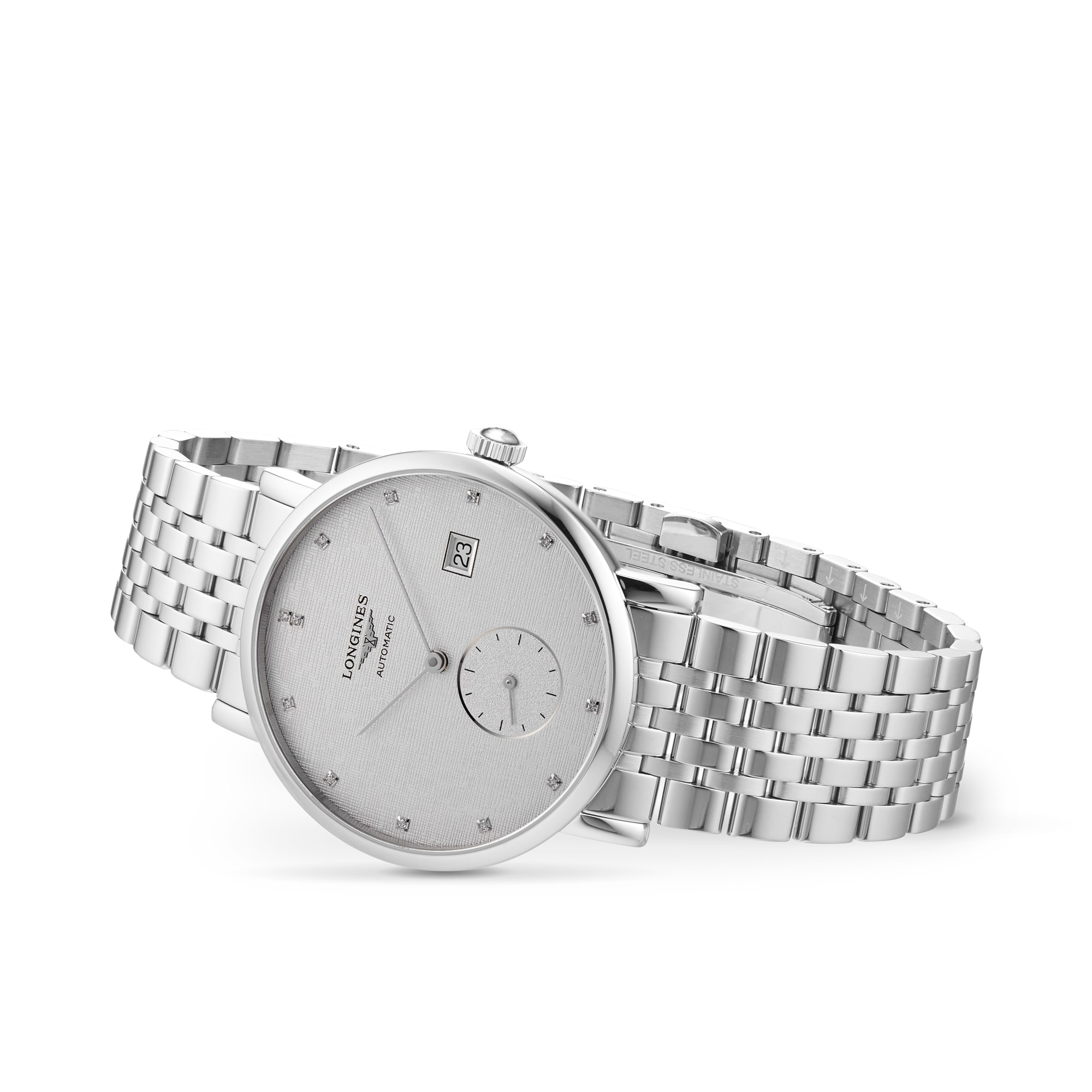 Longines Elegant Collection L48124776 | 39mm Automatic Silver Dial | Stainless Steel - Image 3