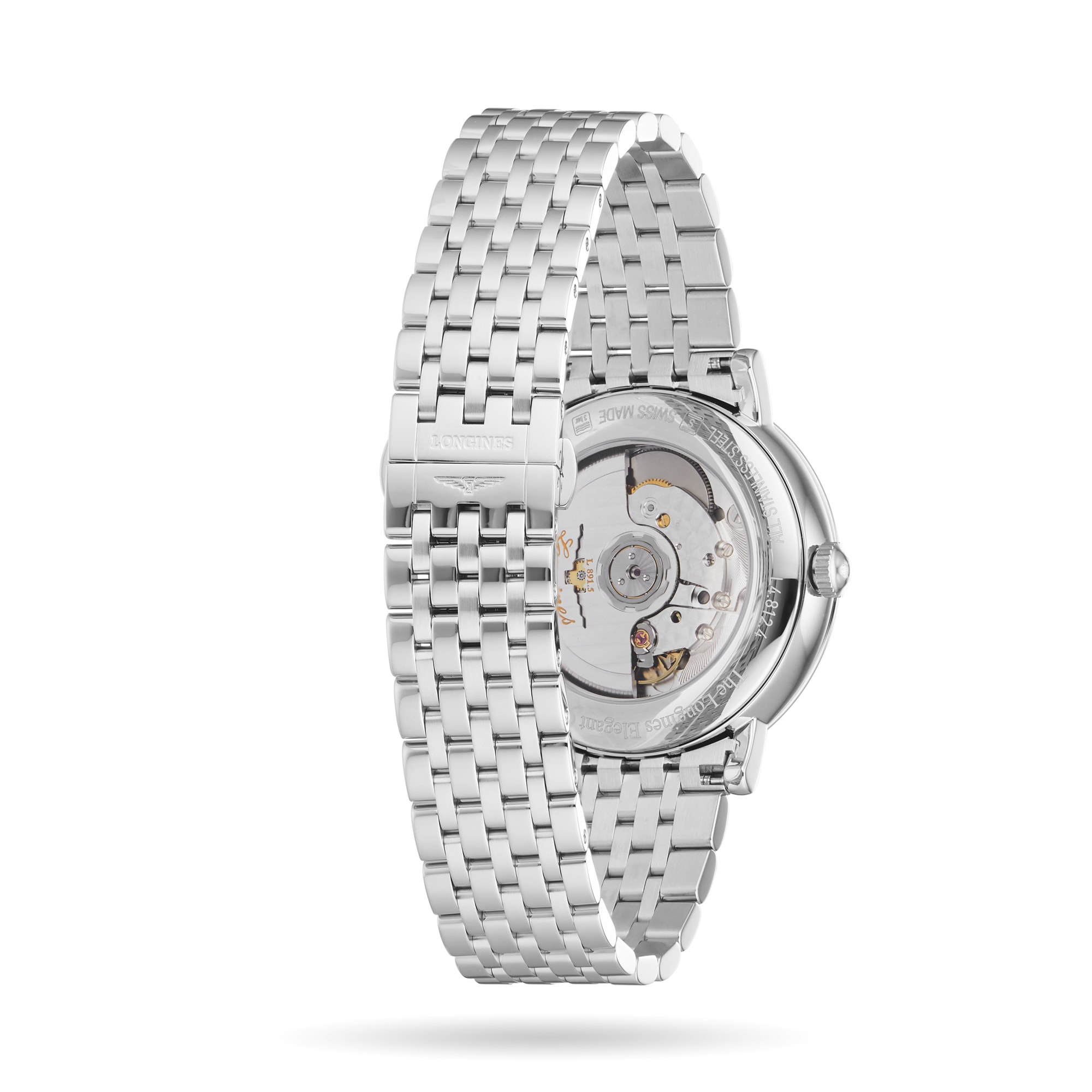 Longines Elegant Collection L48124776 | 39mm Automatic Silver Dial | Stainless Steel - Image 4