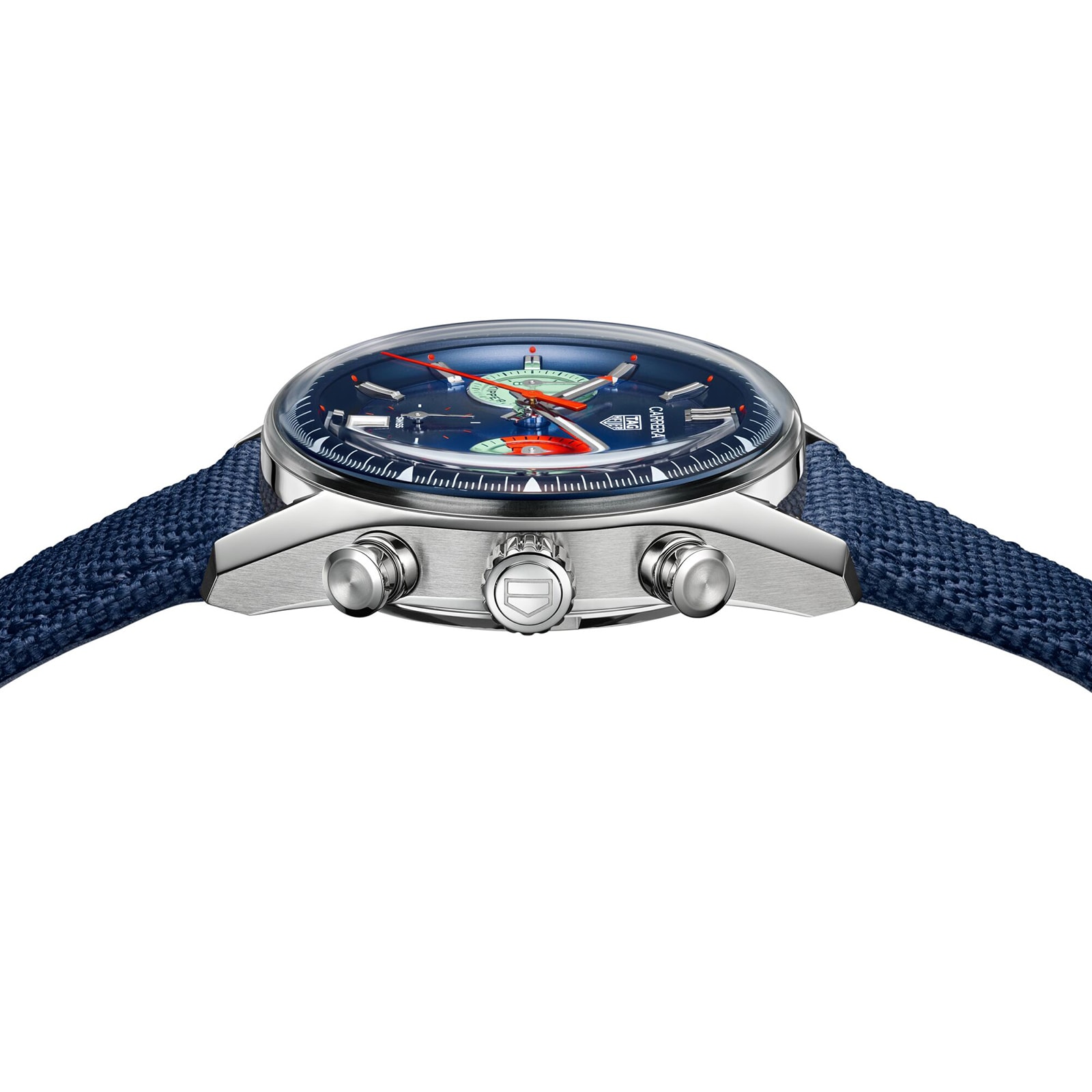 TAG Heuer Carrera Skipper Automatic Blue Dial 39mm Stainless Steel Watch - Image 4