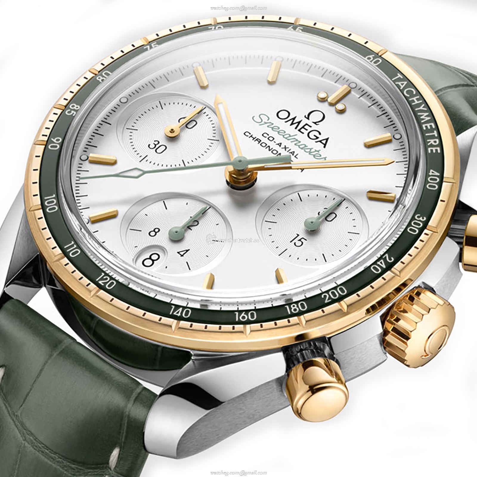 Omega Speedmaster 38mm Automatic - White Dial Stainless Steel Watch - Image 2