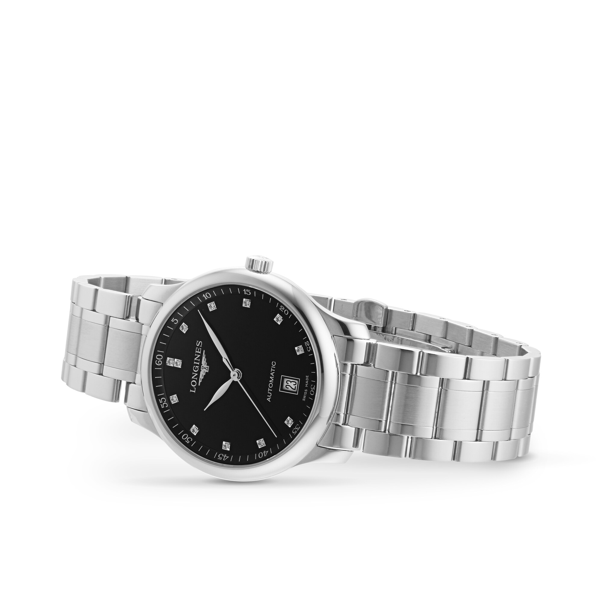 Longines Master Collection Automatic Watch - Black Dial | 38.5mm Stainless Steel - Image 3