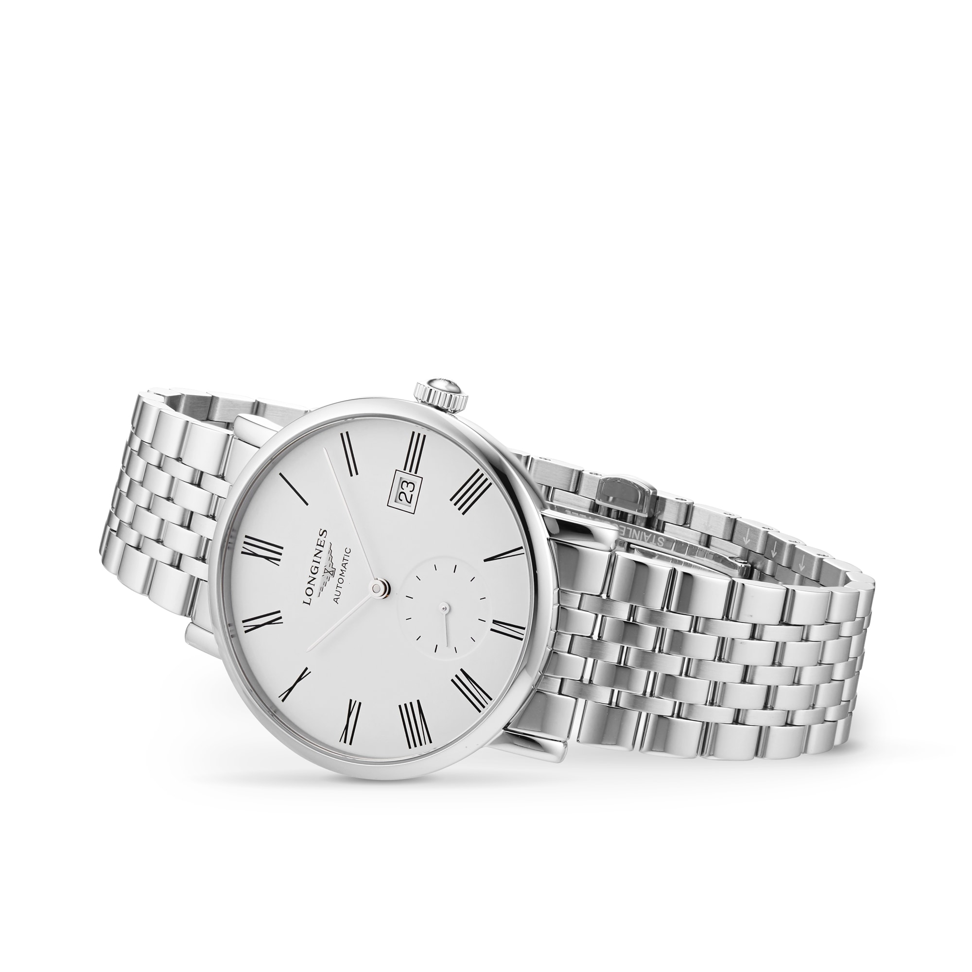 Longines Elegant Collection L48124116 - 39mm Automatic Watch - White Dial - Image 3