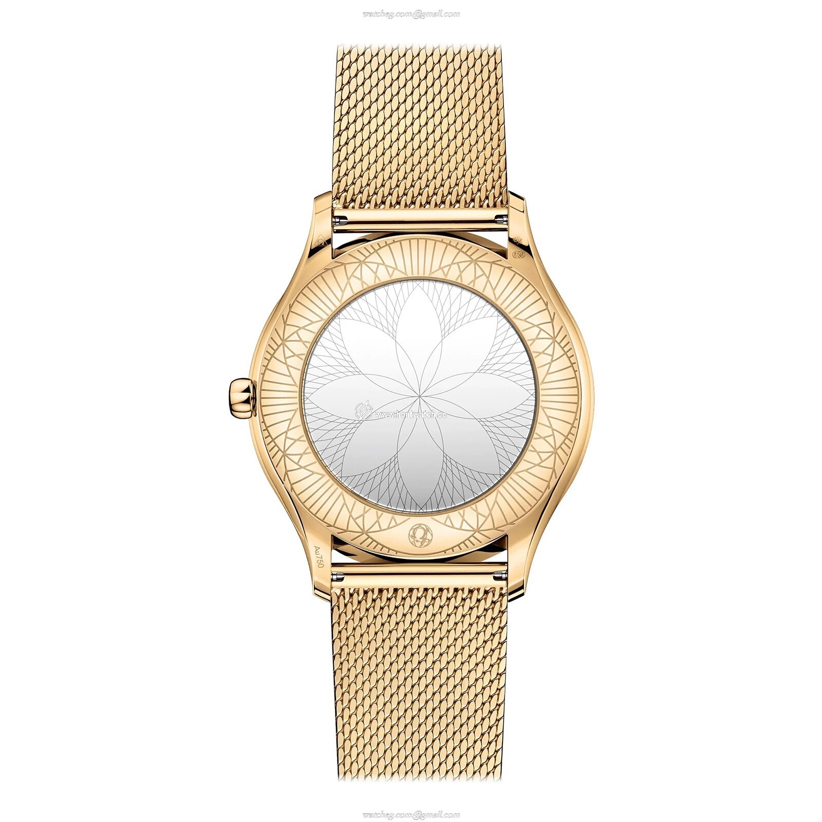 Omega De Ville 36mm 18ct Yellow Gold Quartz Champagne Dial Replica Watch - Image 2