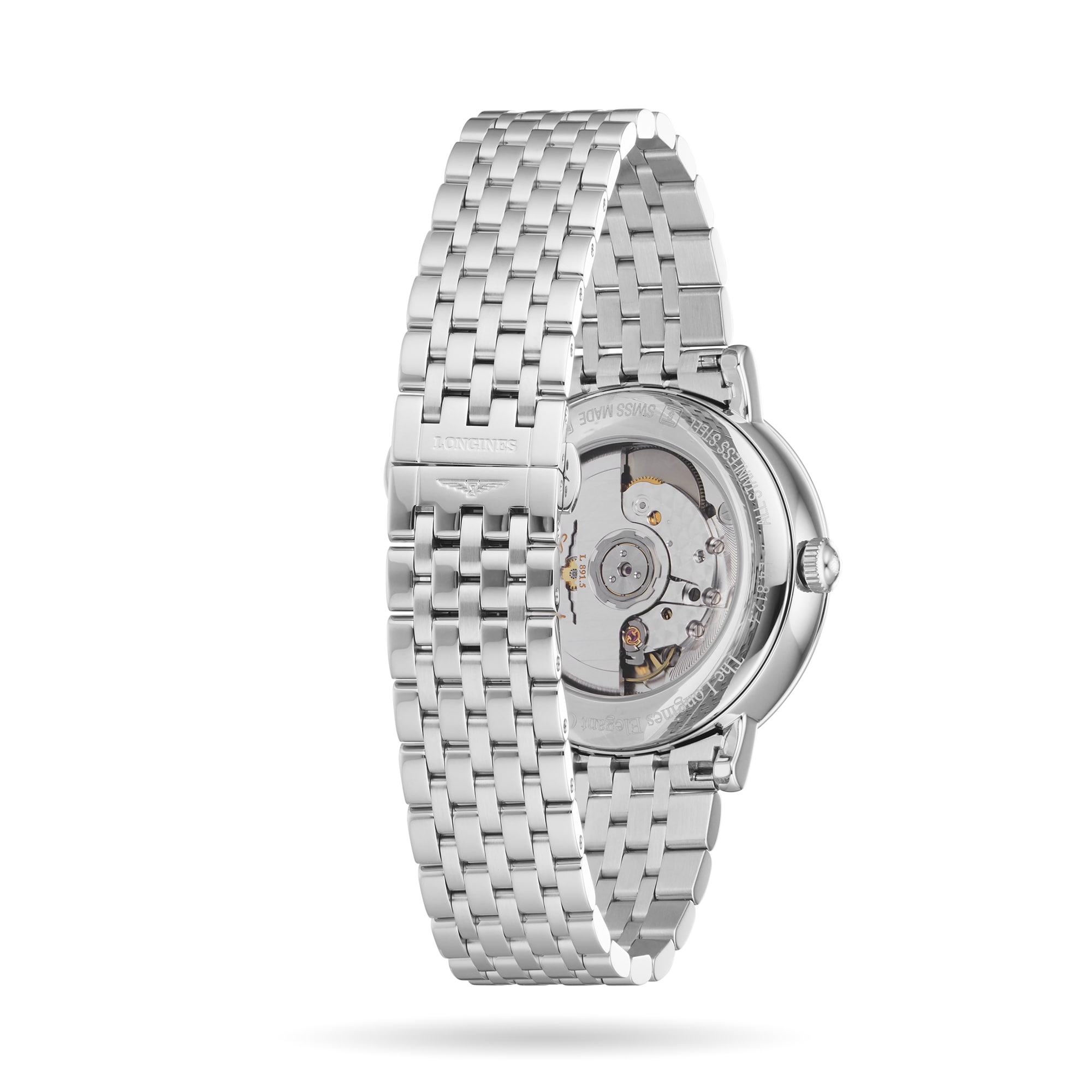 Longines Elegant Collection L48124116 - 39mm Automatic Watch - White Dial - Image 4