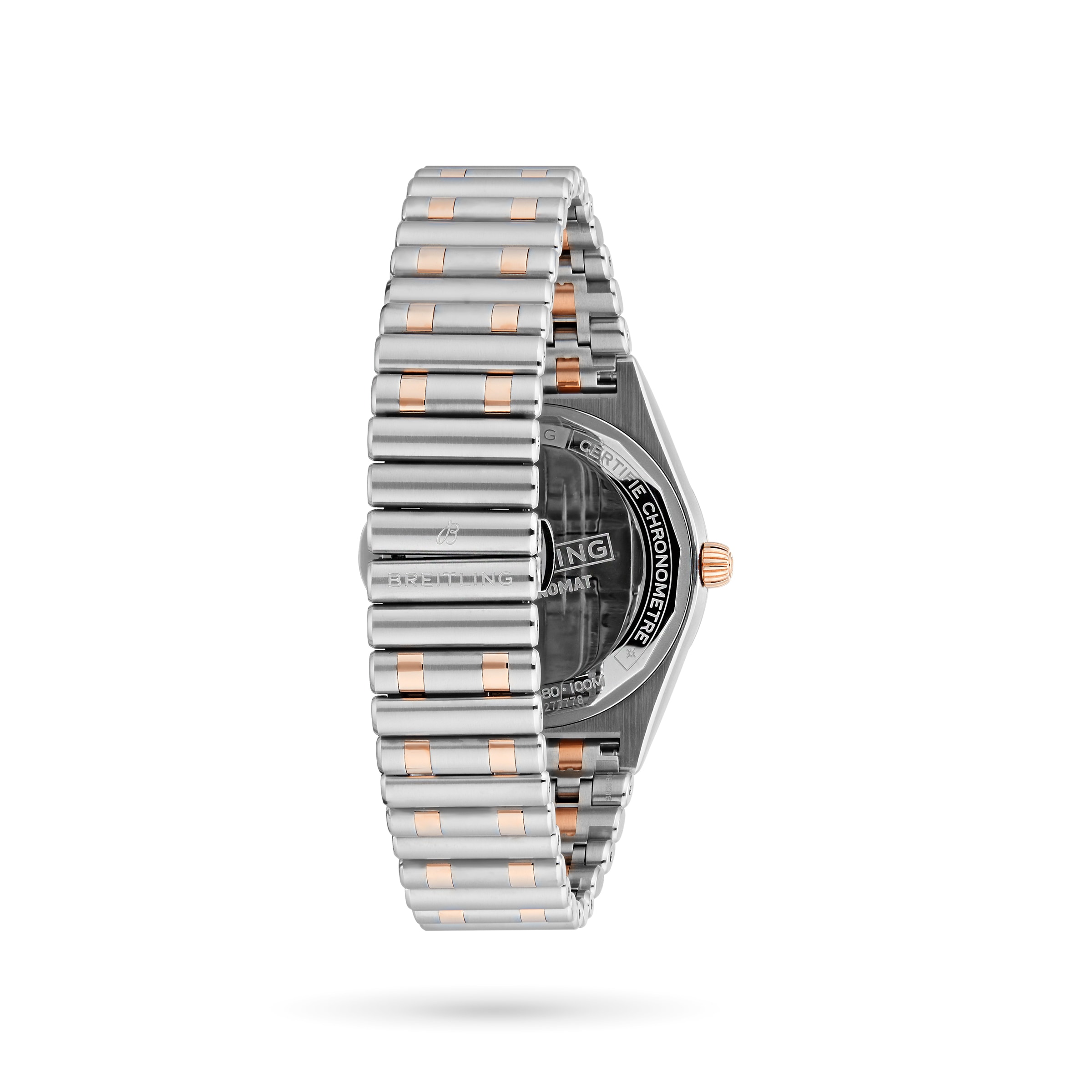 Breitling Chronomat 36mm Automatic Silver Dial - Stainless Steel & Rose Gold - Image 4