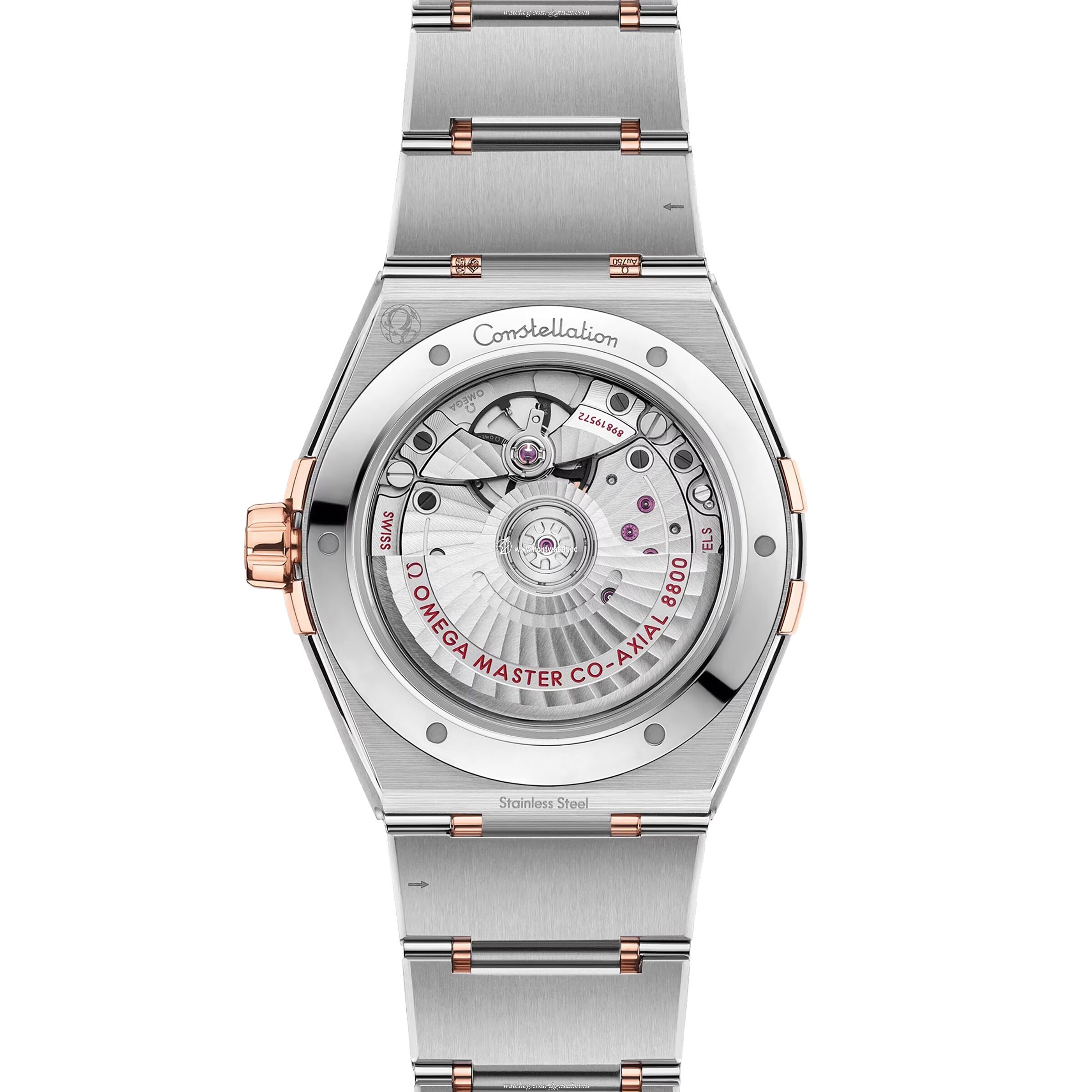 Omega Constellation Automatic Watch - 39mm Stainless Steel & Rose Gold - Silver Dial - Image 2