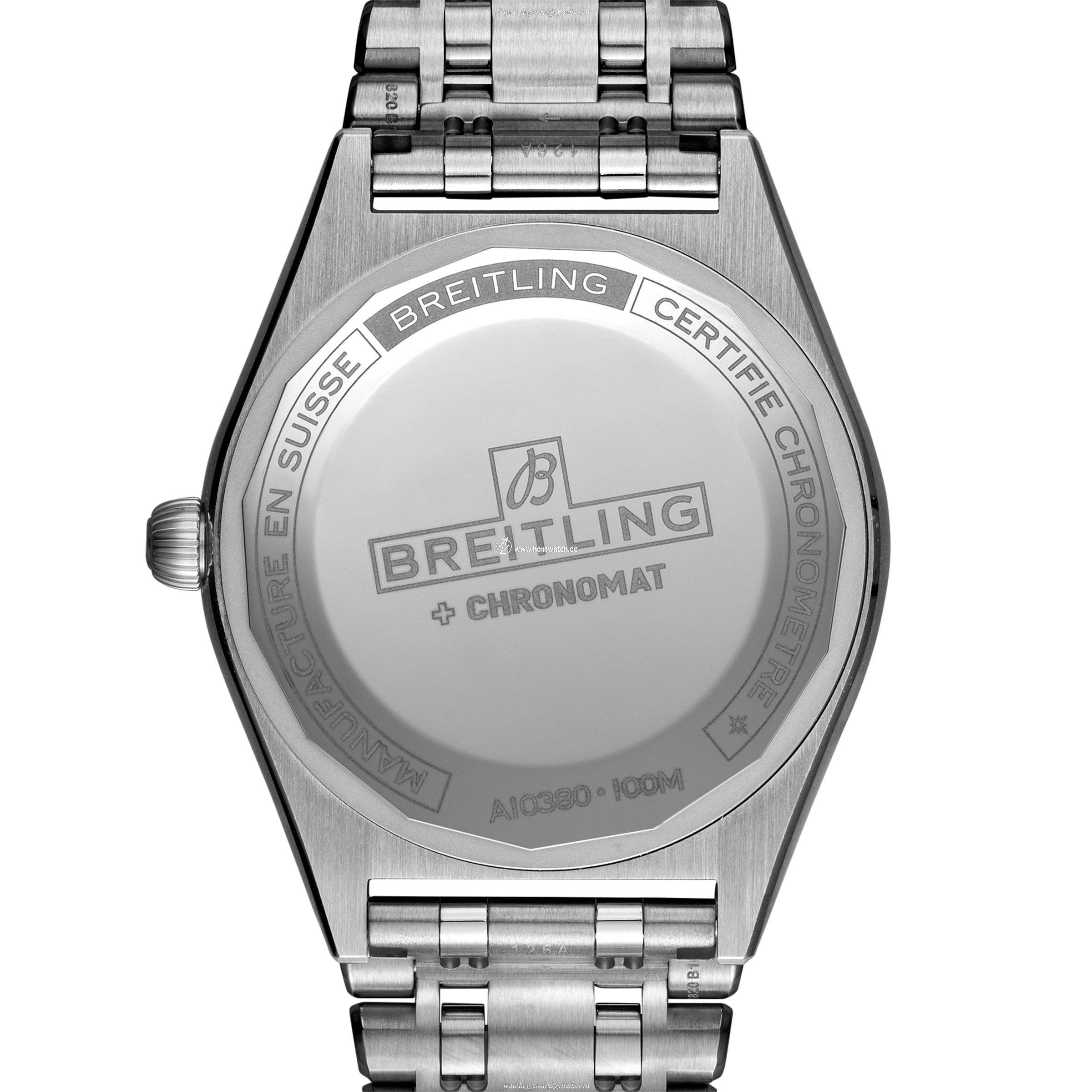 Breitling Chronomat 36mm Automatic Green Dial - Stainless Steel Replica Watch - Image 2