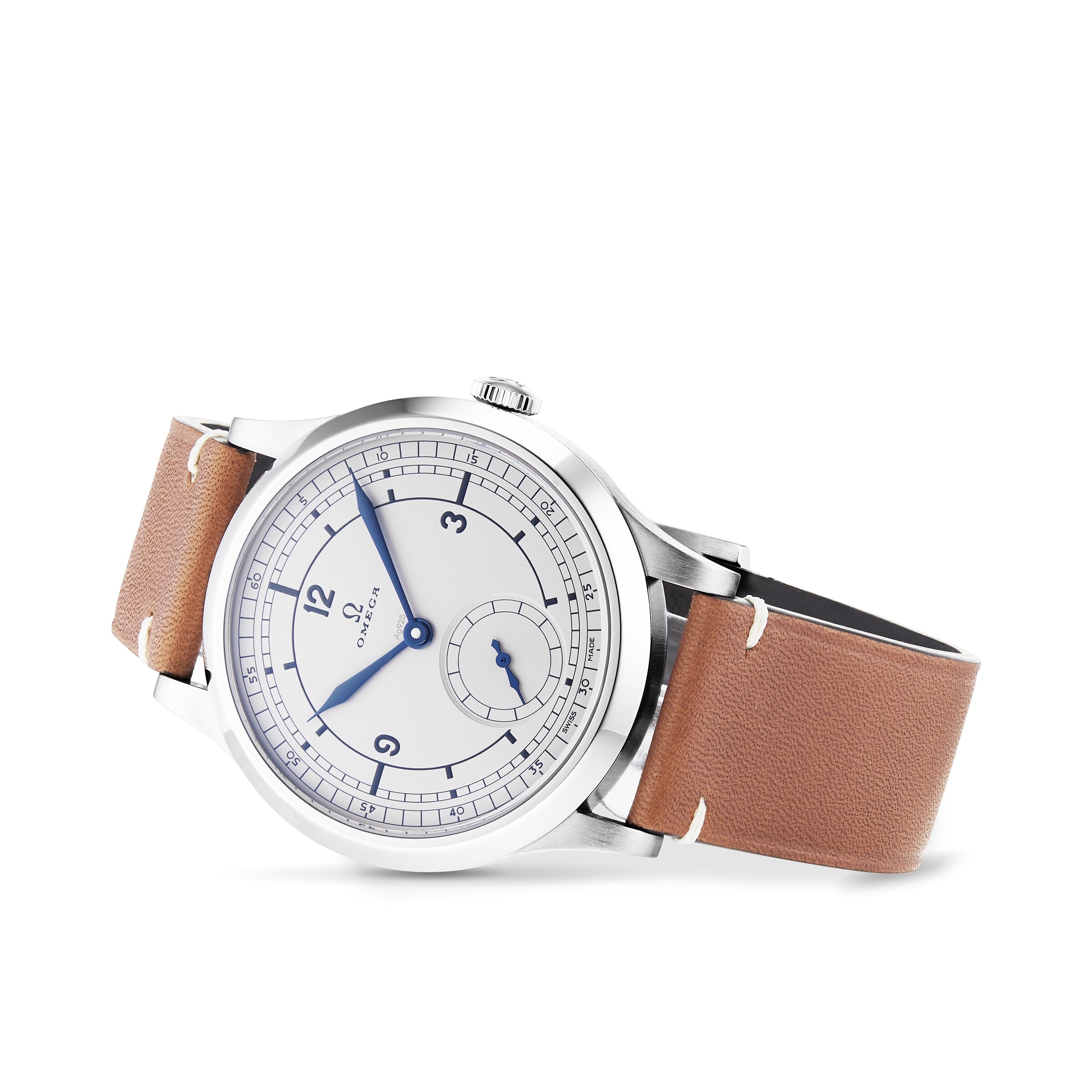 Omega CK 859 Automatic Silver Dial Watch - 39mm Stainless Steel - Image 3