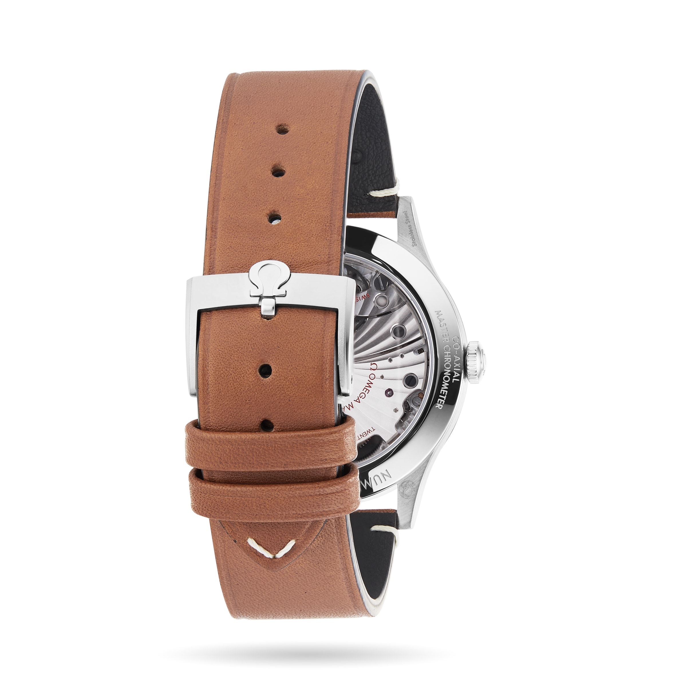 Omega CK 859 Automatic Silver Dial Watch - 39mm Stainless Steel - Image 4