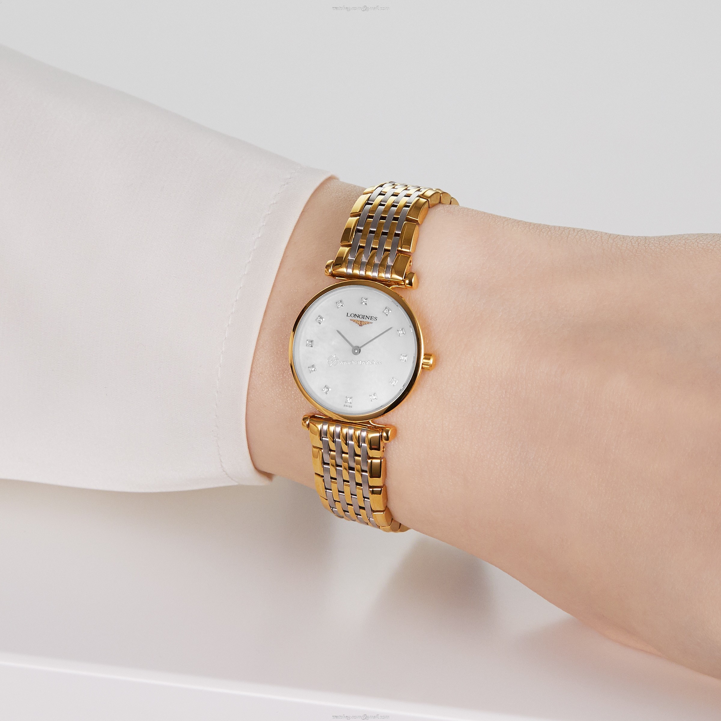 Longines La Grande Classique L42092877 | 24mm PVD | Mother of Pearl & Diamonds - Image 2