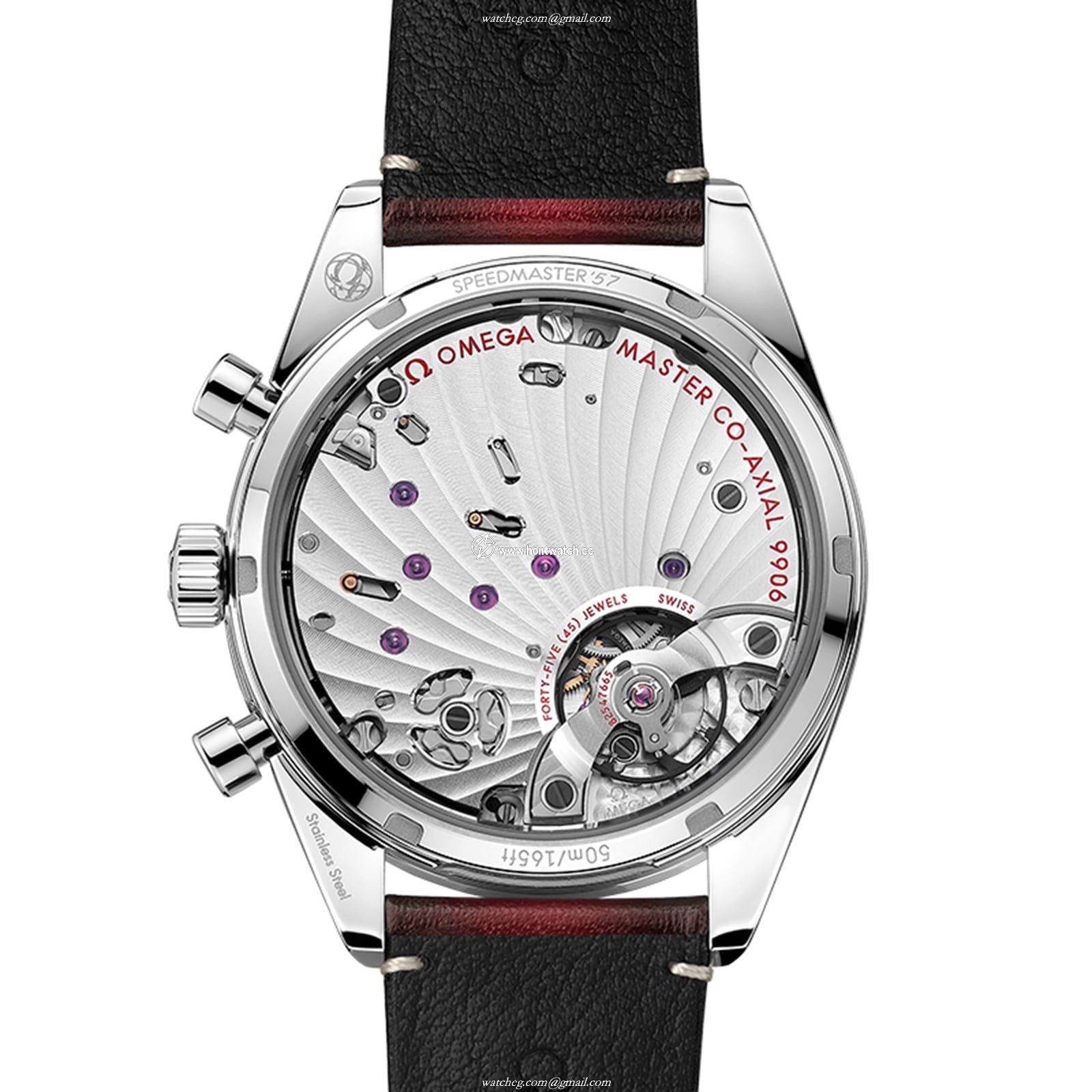 Omega Speedmaster 40.5mm Red Dial | Manual Winding | Stainless Steel - Image 2
