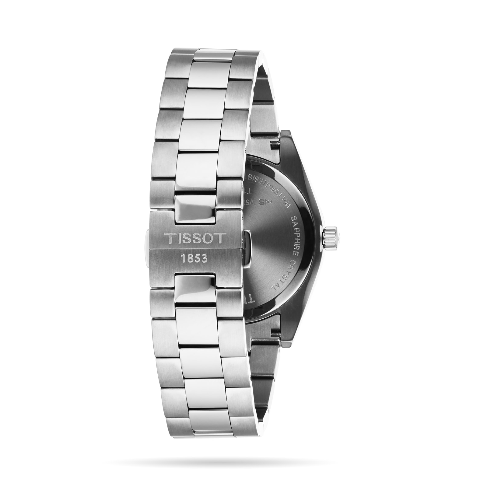 Tissot T-Classic Titanium Quartz Watch - 40mm Silver Dial - 100M Water Resistant - Image 4
