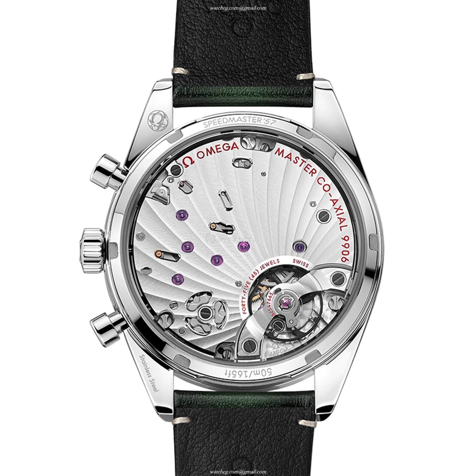 Omega Speedmaster 40.5mm Green Dial | Manual Winding | Stainless Steel - Image 2