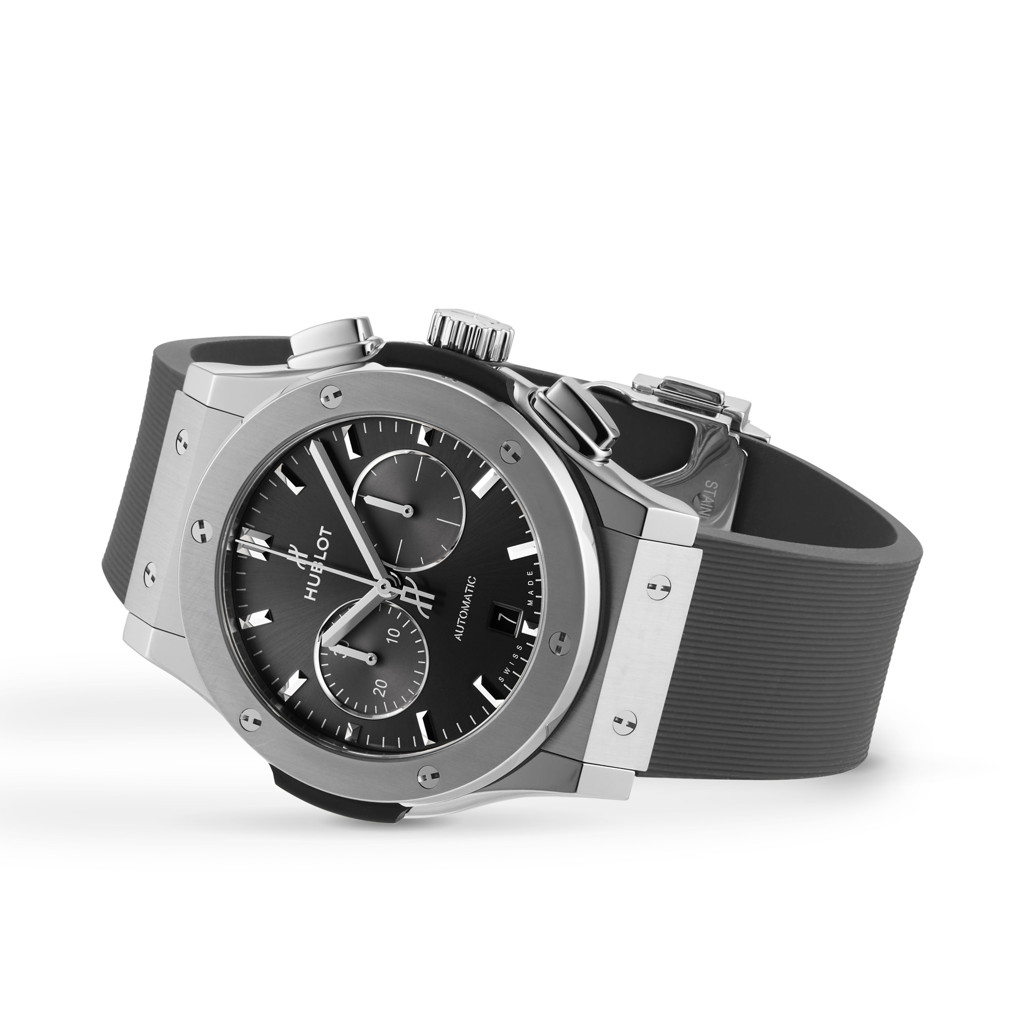 Hublot Classic Fusion 541.NX.7070.RX | 42mm Titanium Automatic Grey Watch - Image 3