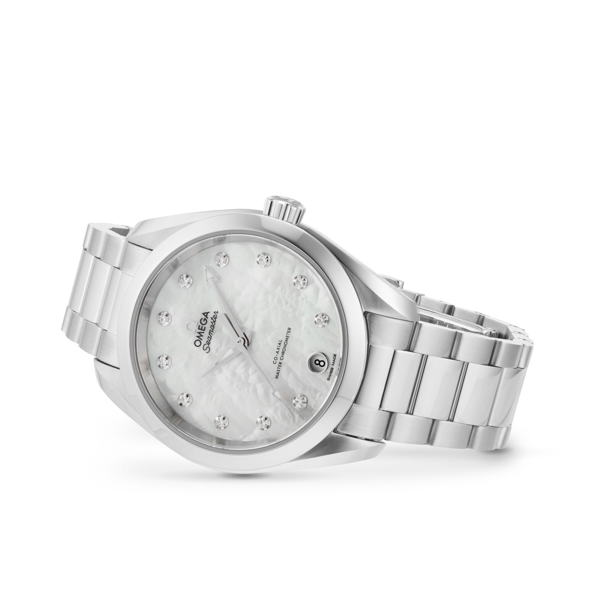 Omega Seamaster Aqua Terra | 34mm Stainless Steel | Automatic | Mother of Pearl Dial - Image 3