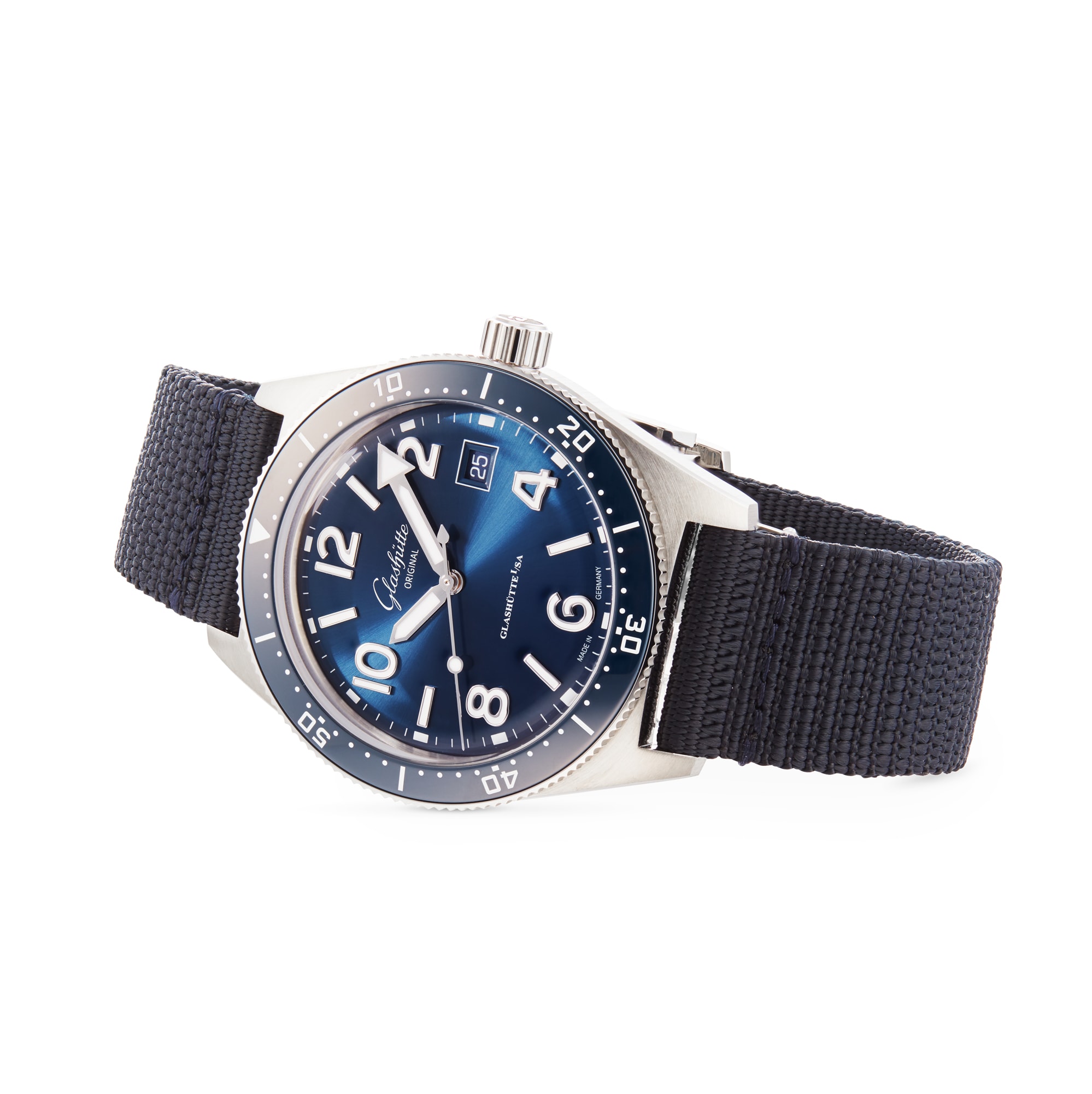 Glashuette Original SeaQ Blue Dial Automatic - Stainless Steel 39.5mm - Image 3