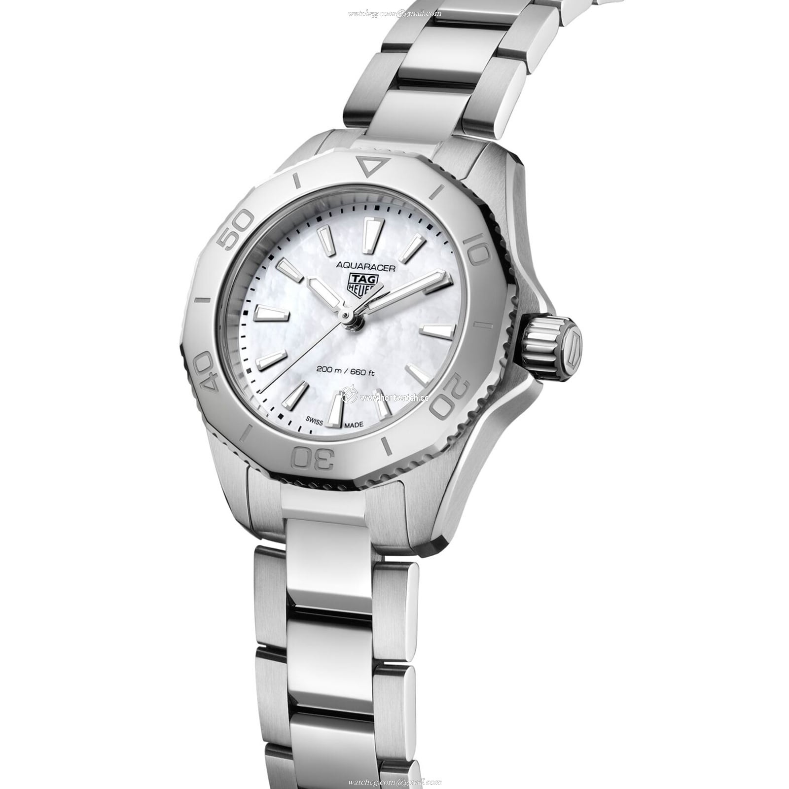 TAG Heuer Aquaracer WBP1418.BA0622 | 30mm Quartz Watch | Mother of Pearl Dial - Image 2