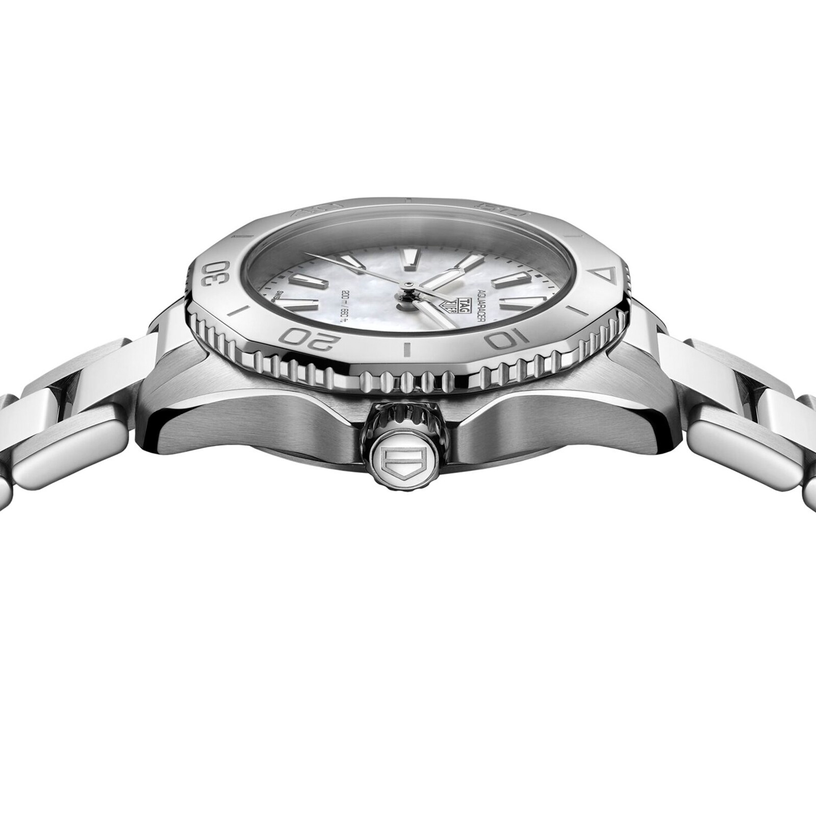 TAG Heuer Aquaracer WBP1418.BA0622 | 30mm Quartz Watch | Mother of Pearl Dial - Image 4