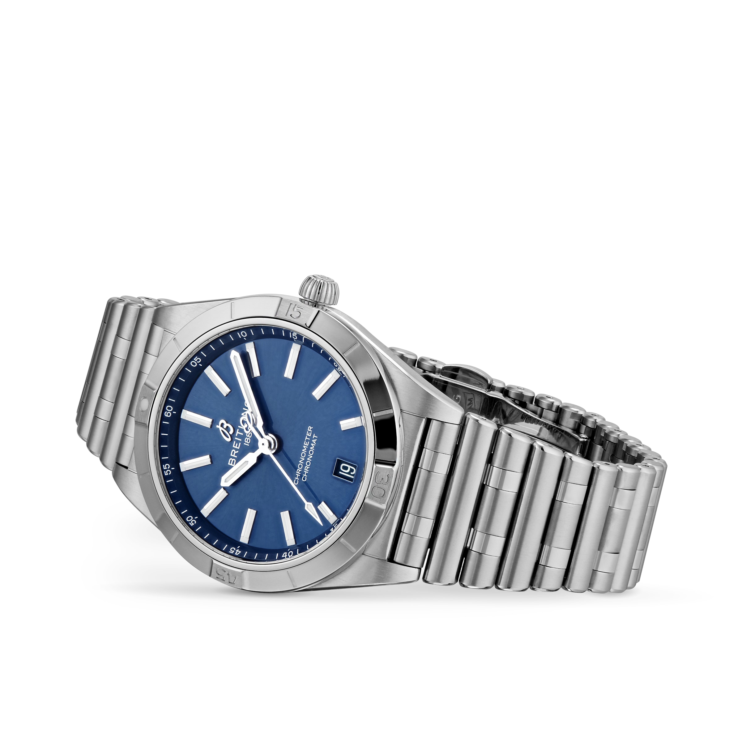 Breitling Chronomat A10380101C1A1 | 36mm Blue Dial | Automatic | Stainless Steel - Image 3