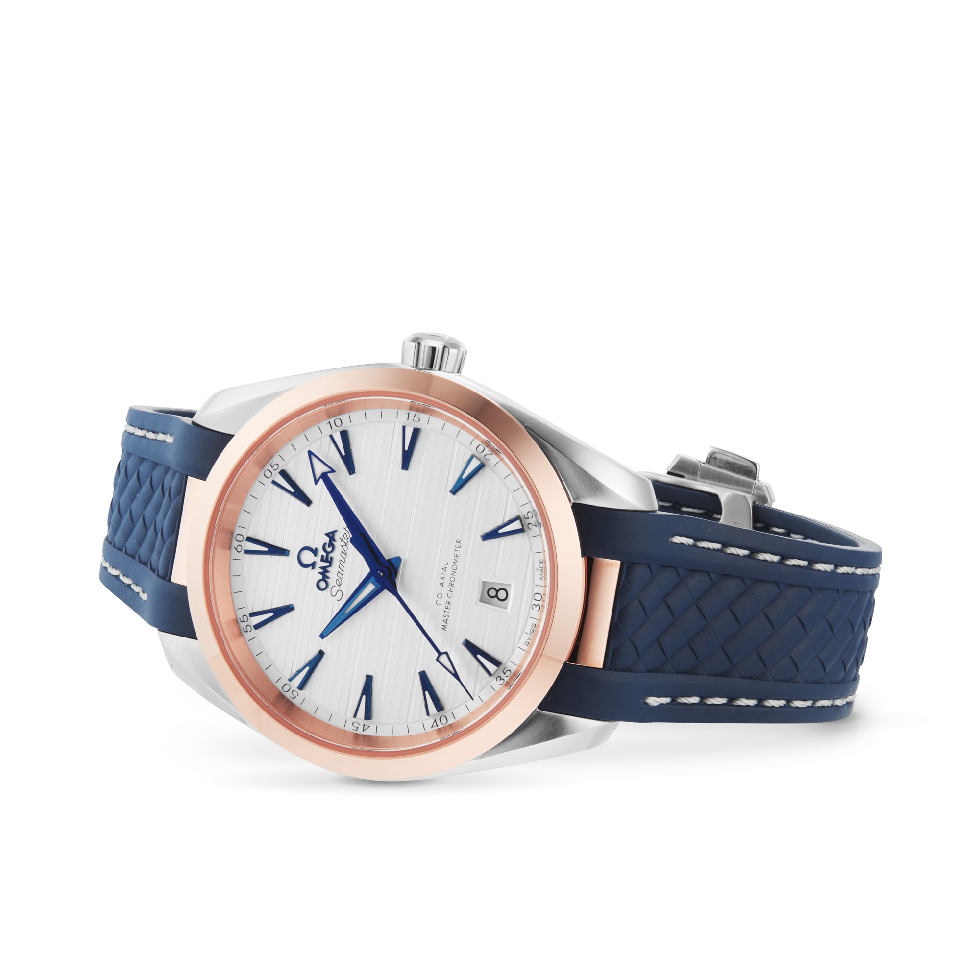 Omega Seamaster Aqua Terra 38mm Automatic White Dial Stainless Steel Watch - Image 3