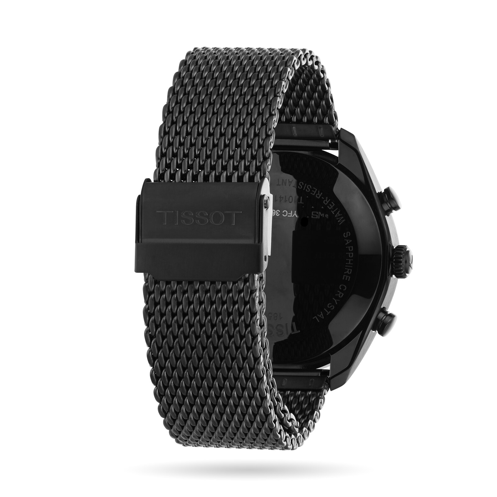 Tissot T-Classic Chronograph - 41mm Black Dial - Stainless Steel Quartz Watch - Image 3