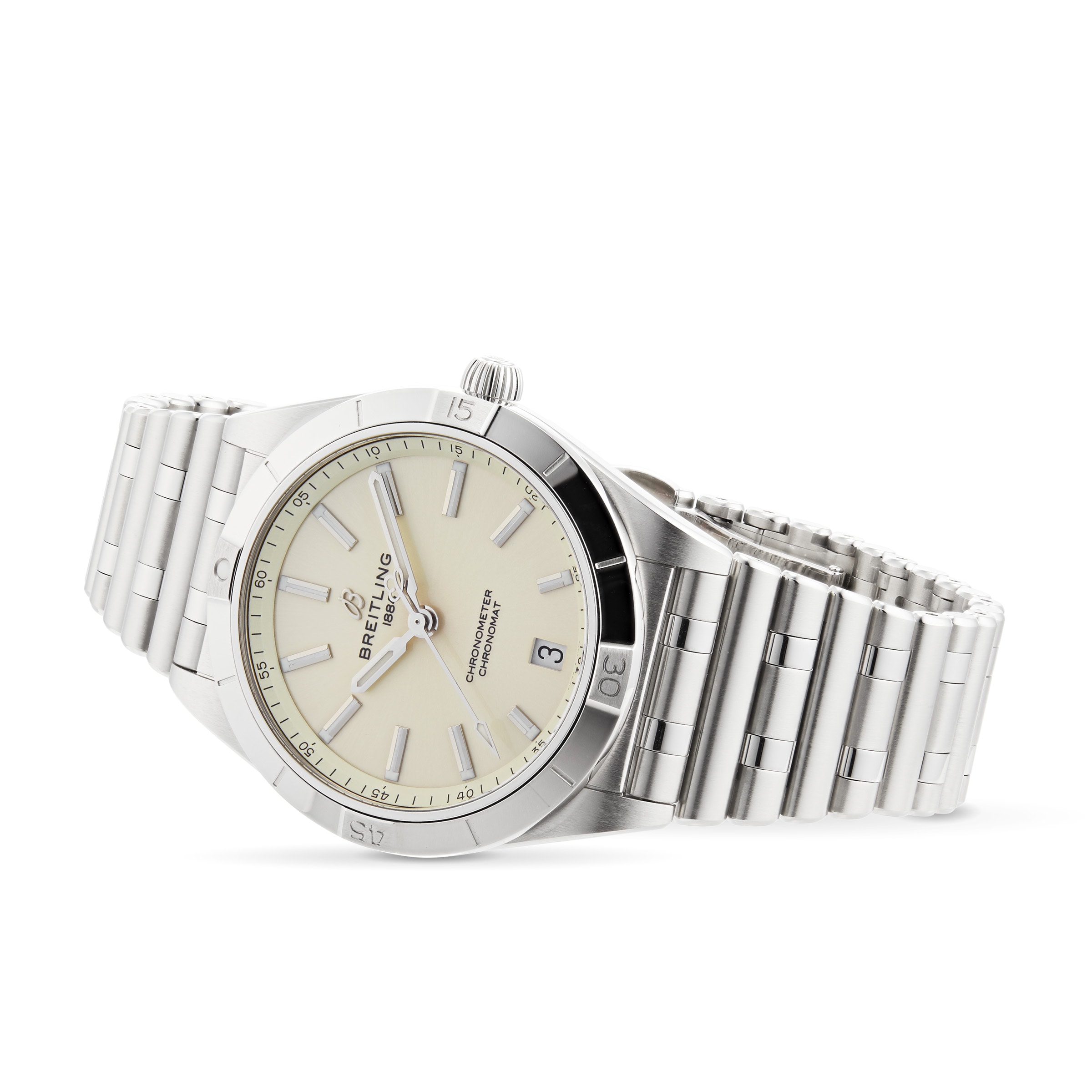 Breitling Chronomat A10380101A3A1 | 36mm Silver Dial | Automatic Replica Watch - Image 3