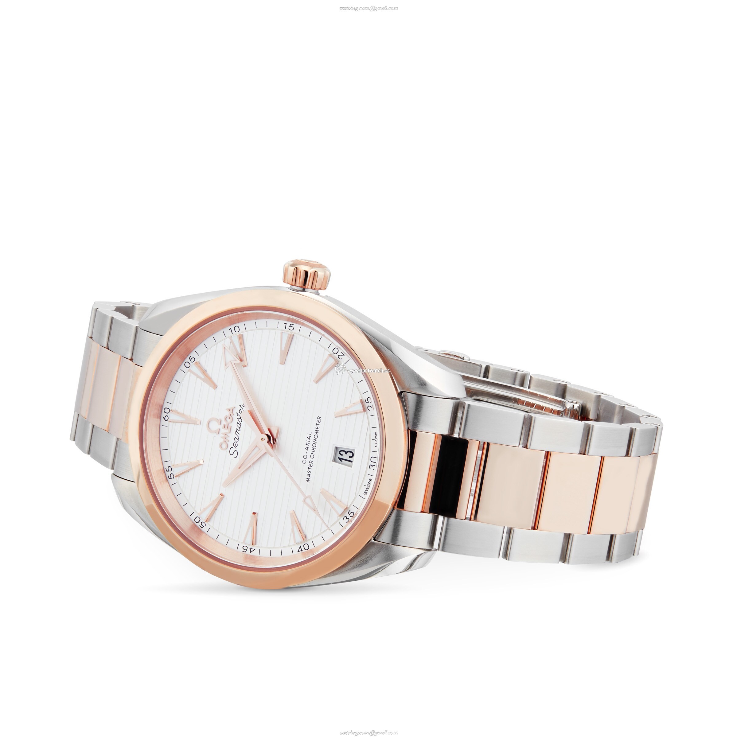 Omega Seamaster Aqua Terra 38mm Automatic White Dial Stainless Steel Watch - Image 2