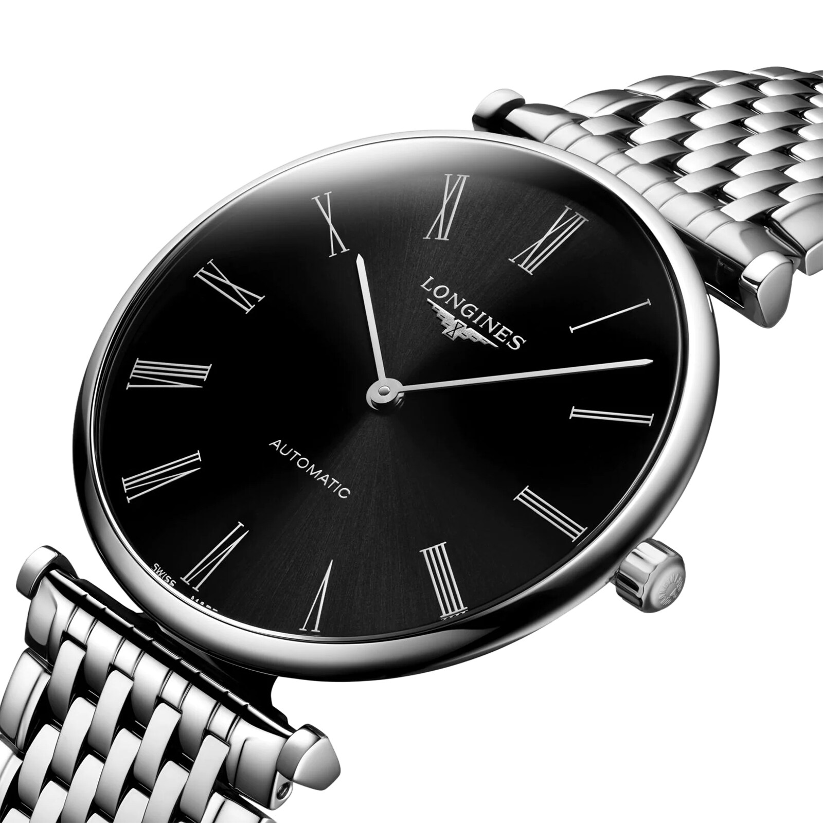 Longines La Grande Classique L49184516 | 38mm Automatic Black Dial Watch - Image 3