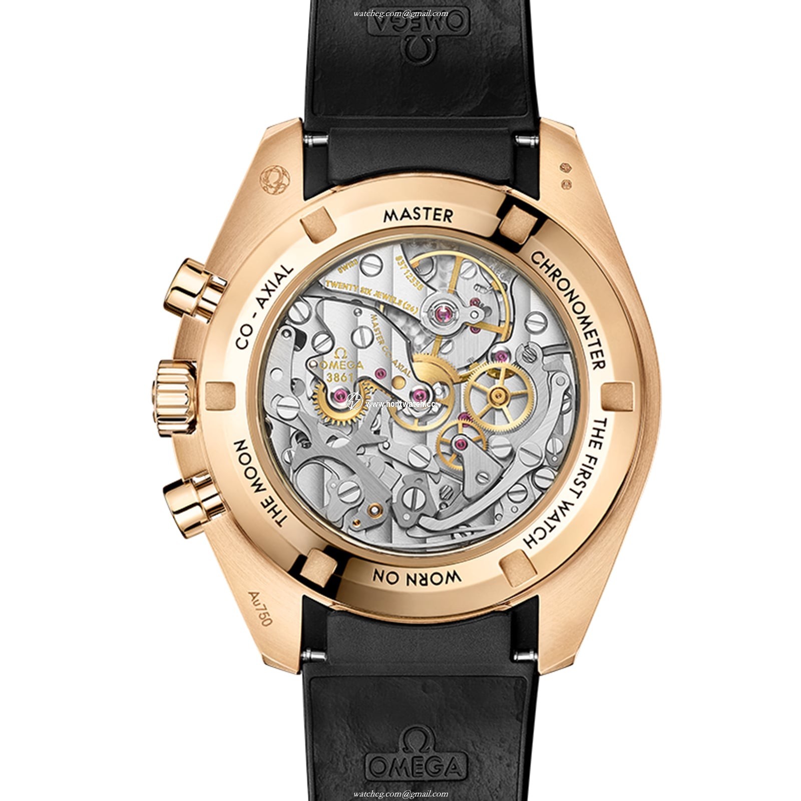 Omega Speedmaster Moonwatch - 18ct Yellow Gold - Manual Winding - 42mm - Image 2