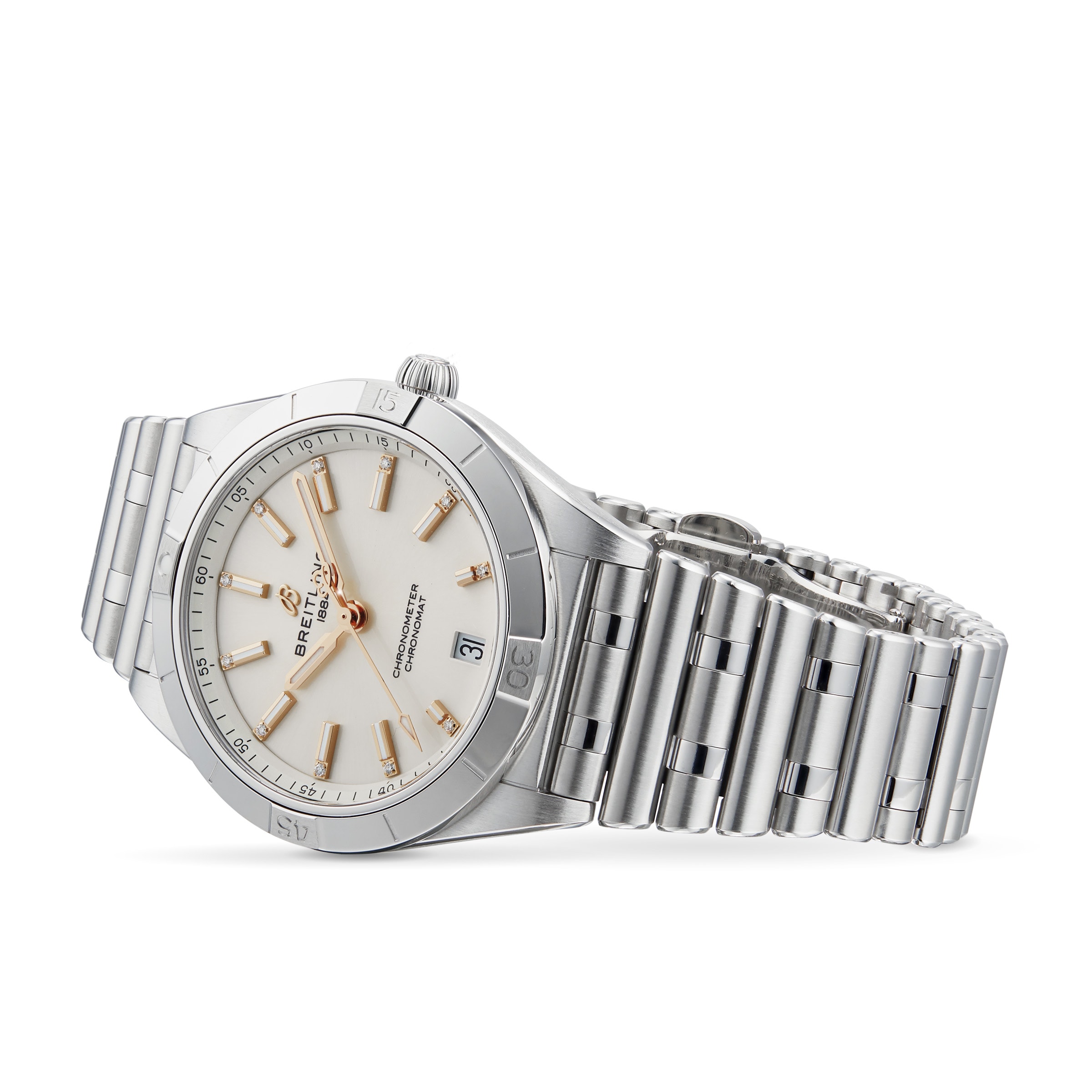 Breitling Chronomat A10380101A2A1 | 36mm Silver Dial | Automatic Watch - Image 3