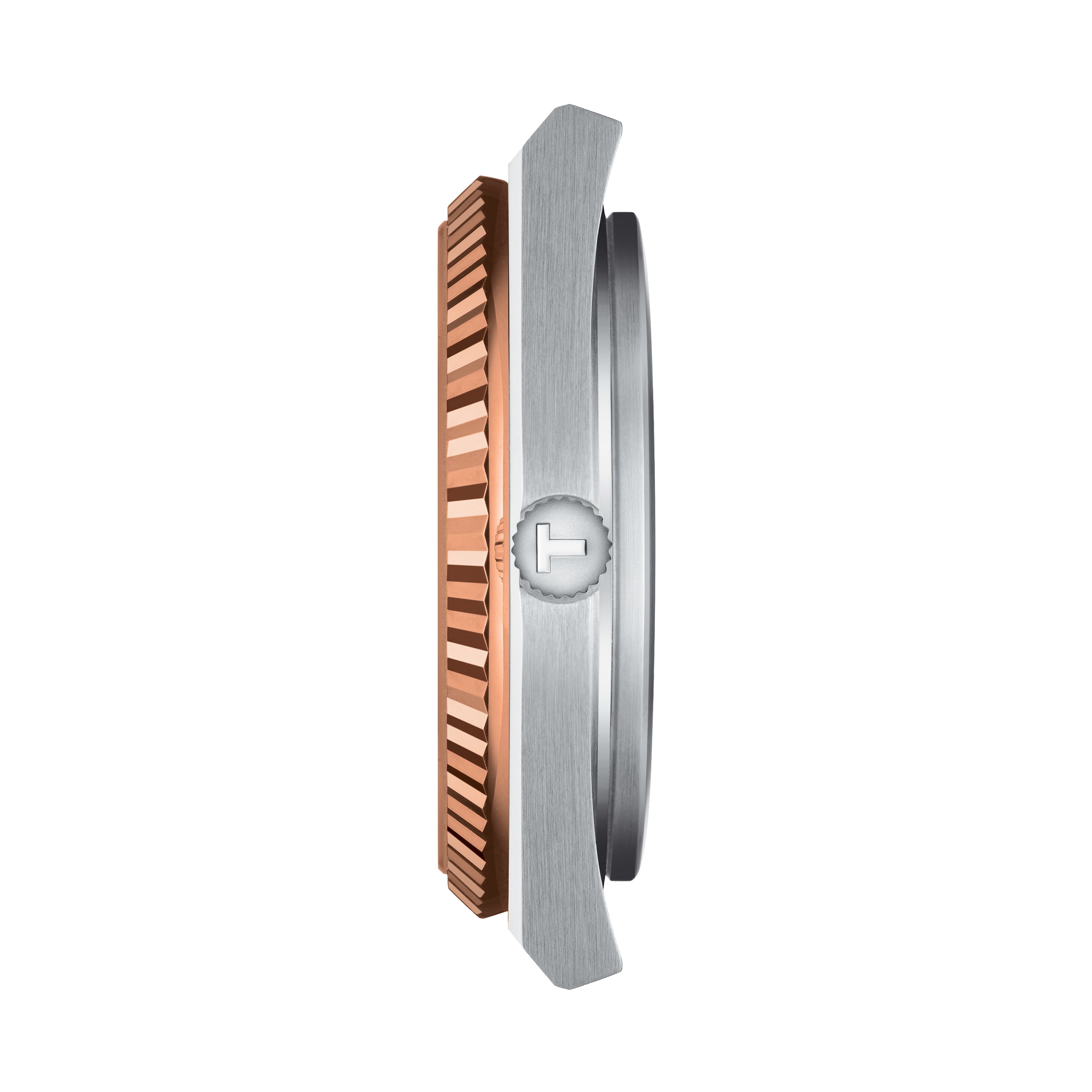 Tissot PRX Automatic Watch - 40mm Silver Dial | Stainless Steel & Rose Gold - Image 3