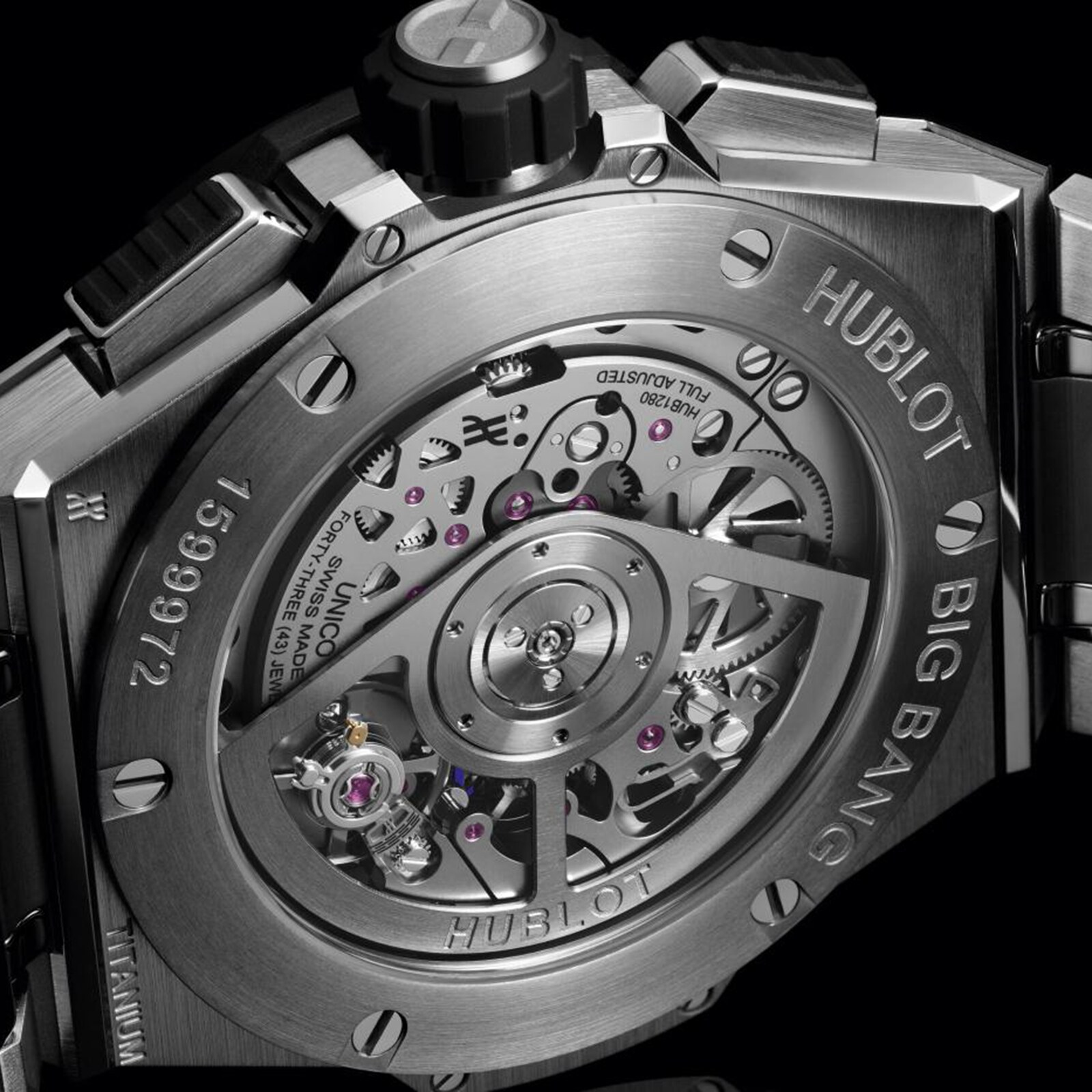 Hublot Big Bang 451.NM.1170.NM - 42mm Titanium Automatic Skeleton Watch - Image 4