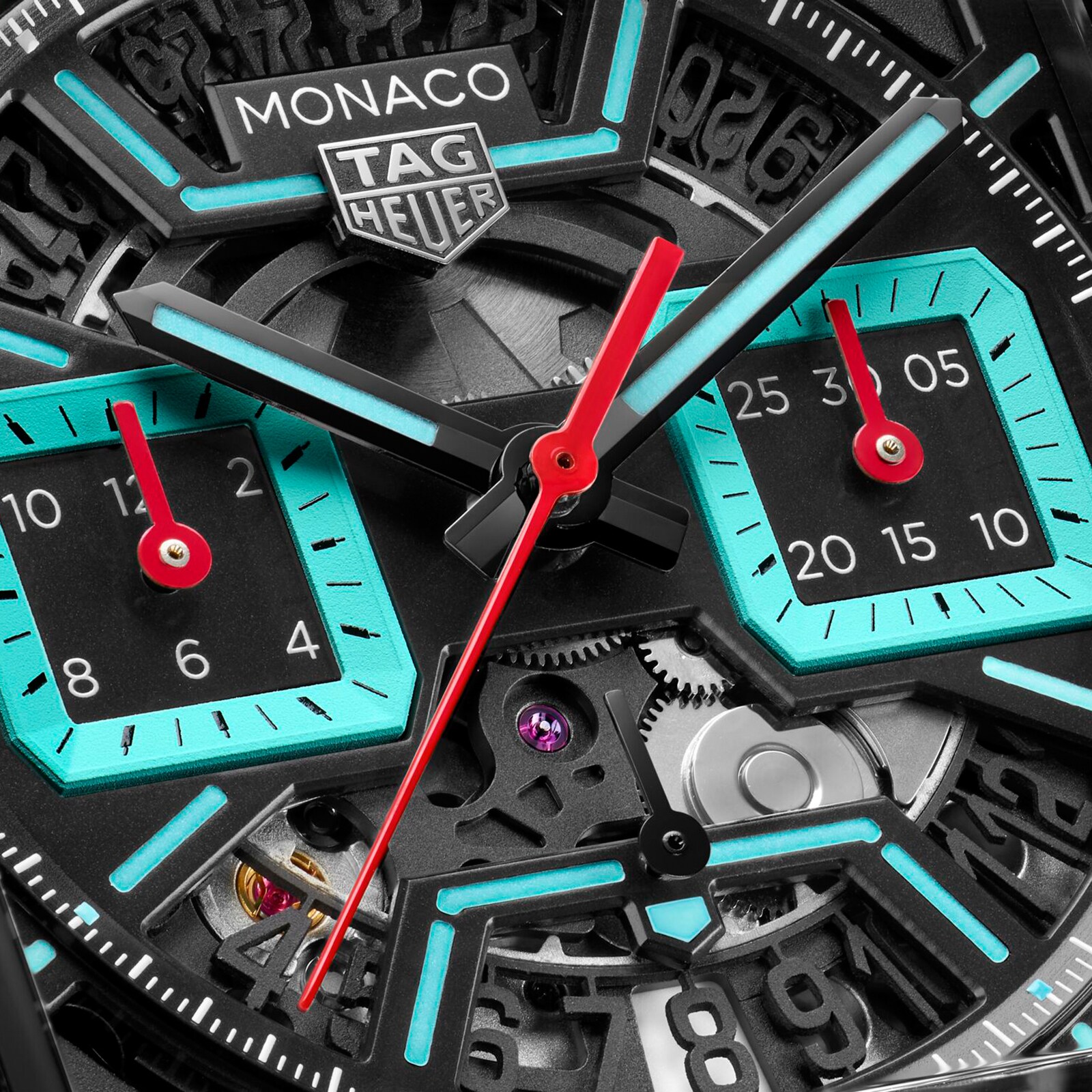 TAG Heuer Monaco CBL2184.FT6236 Titanium Automatic Watch - 39mm Black Dial - Image 3
