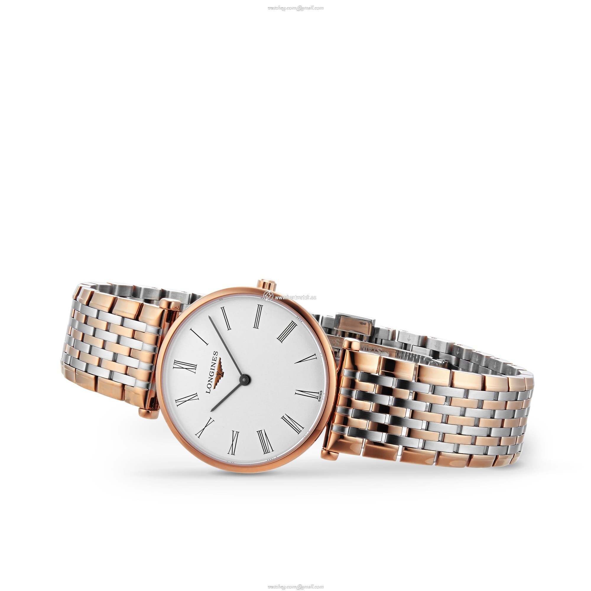 Longines La Grande Classique L45121917 | 29mm White Dial | Rose Gold & Steel - Image 2