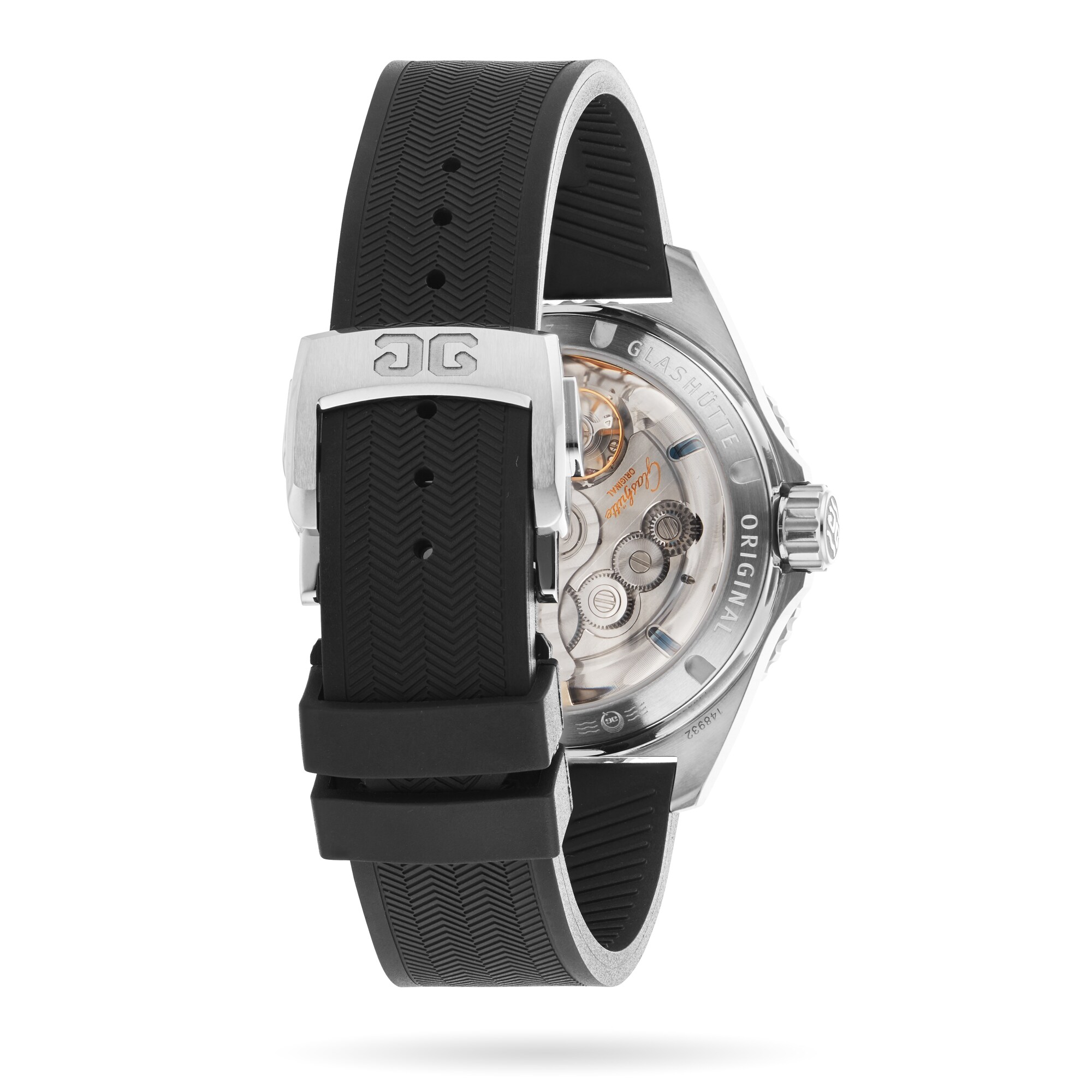 Glashuette Original SeaQ Automatic Black - 43.2mm Stainless Steel - 300m Water Resistant - Image 4