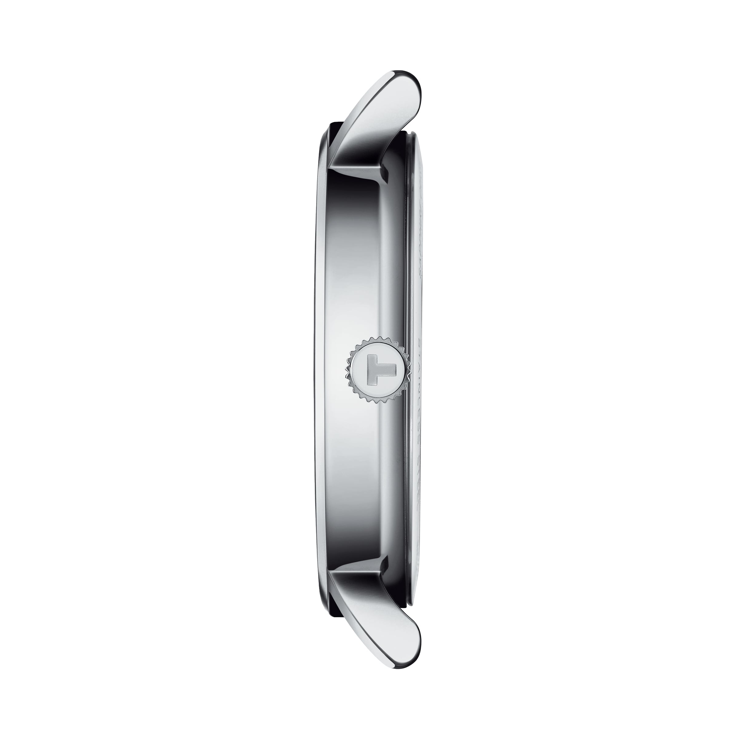 Tissot T-Classic 34mm White Dial | Stainless Steel & Calfskin | Quartz Watch - Image 3