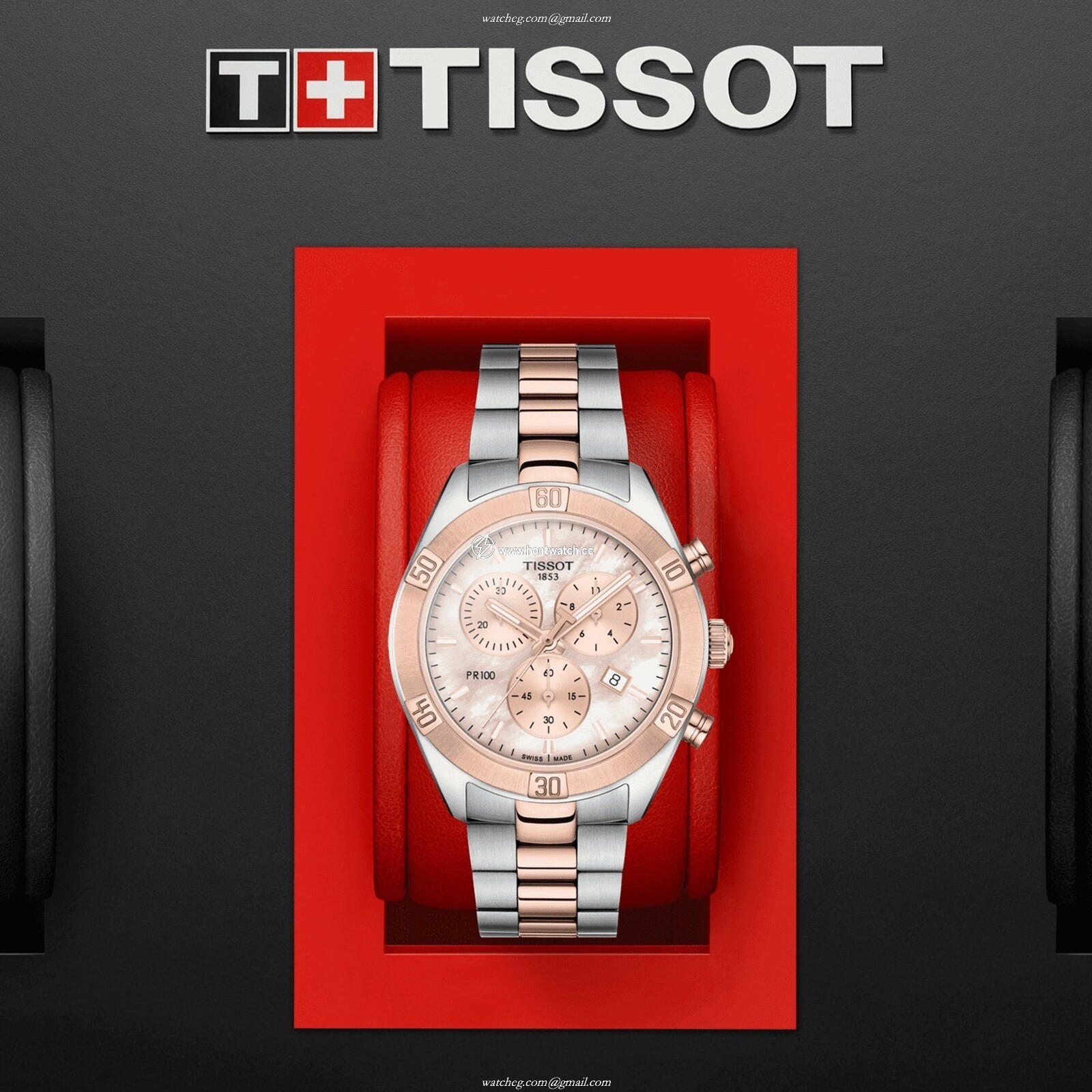 Tissot T-Classic PR 100 | 38mm Stainless Steel | Mother of Pearl Dial | Quartz - Image 2