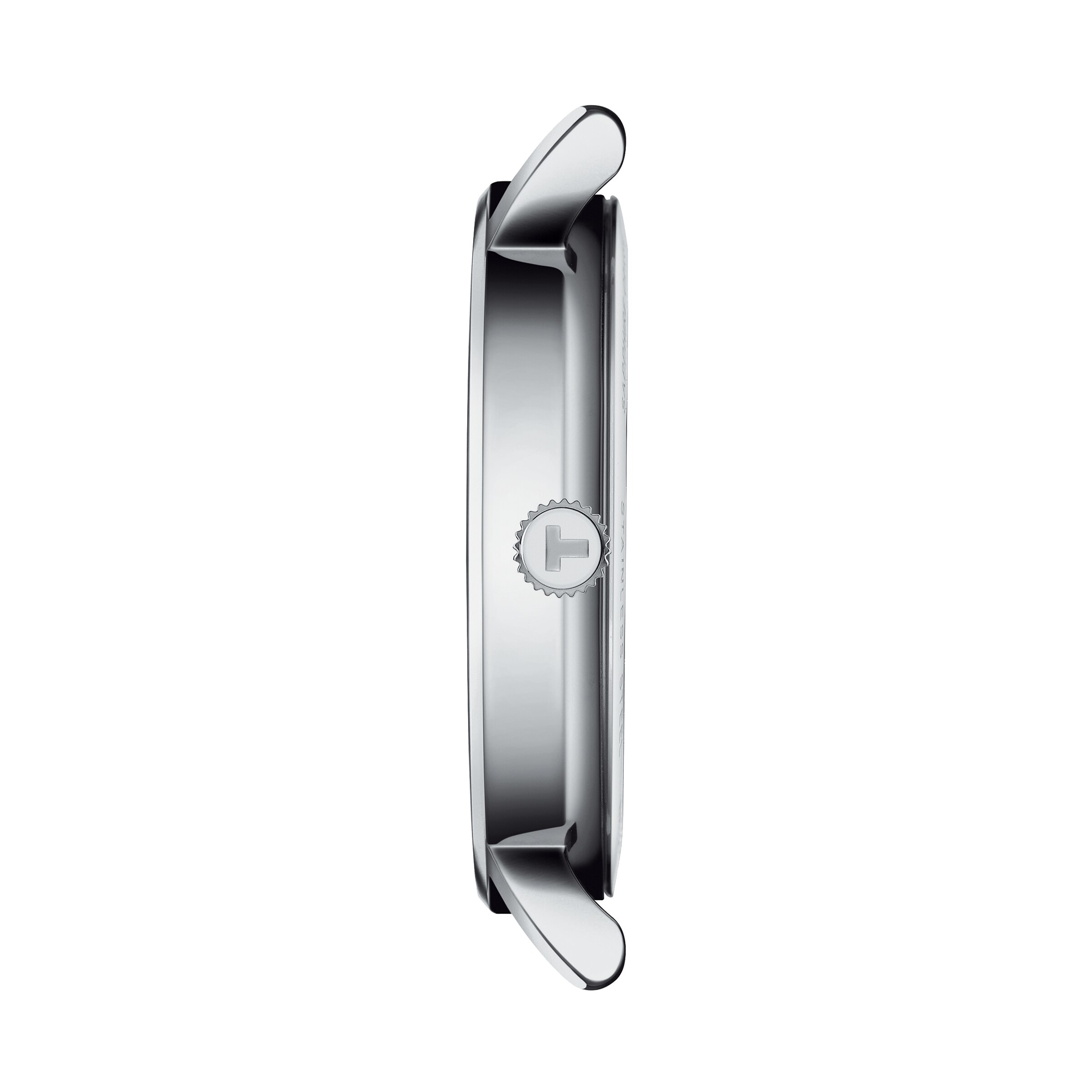 Tissot T-Classic 34mm White Dial Quartz Watch - Stainless Steel - Image 3