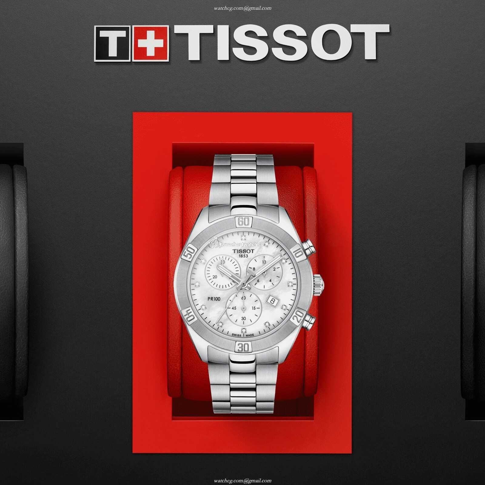 Tissot T-Classic PR 100 | 38mm Stainless Steel | Diamond Dial Quartz Watch - Image 2